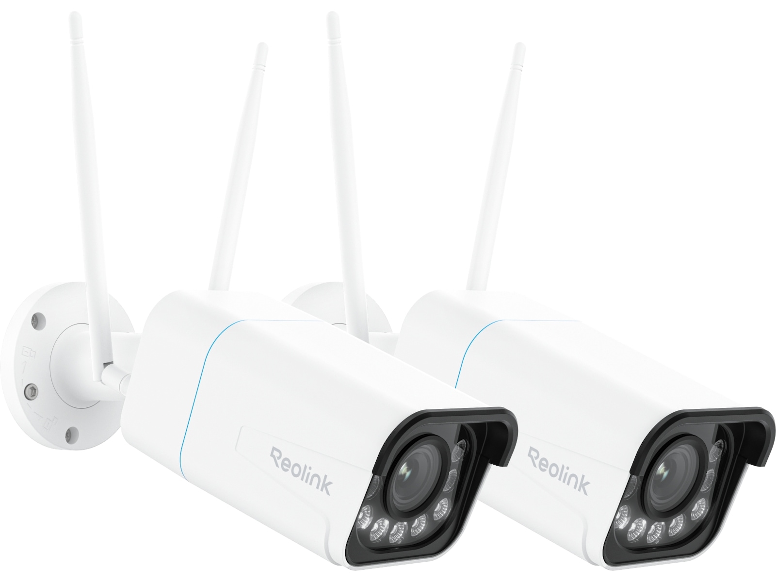 Reolink W430 Smart 4K Utomhus Övervakningskamera 4-pack Övervakningskamera