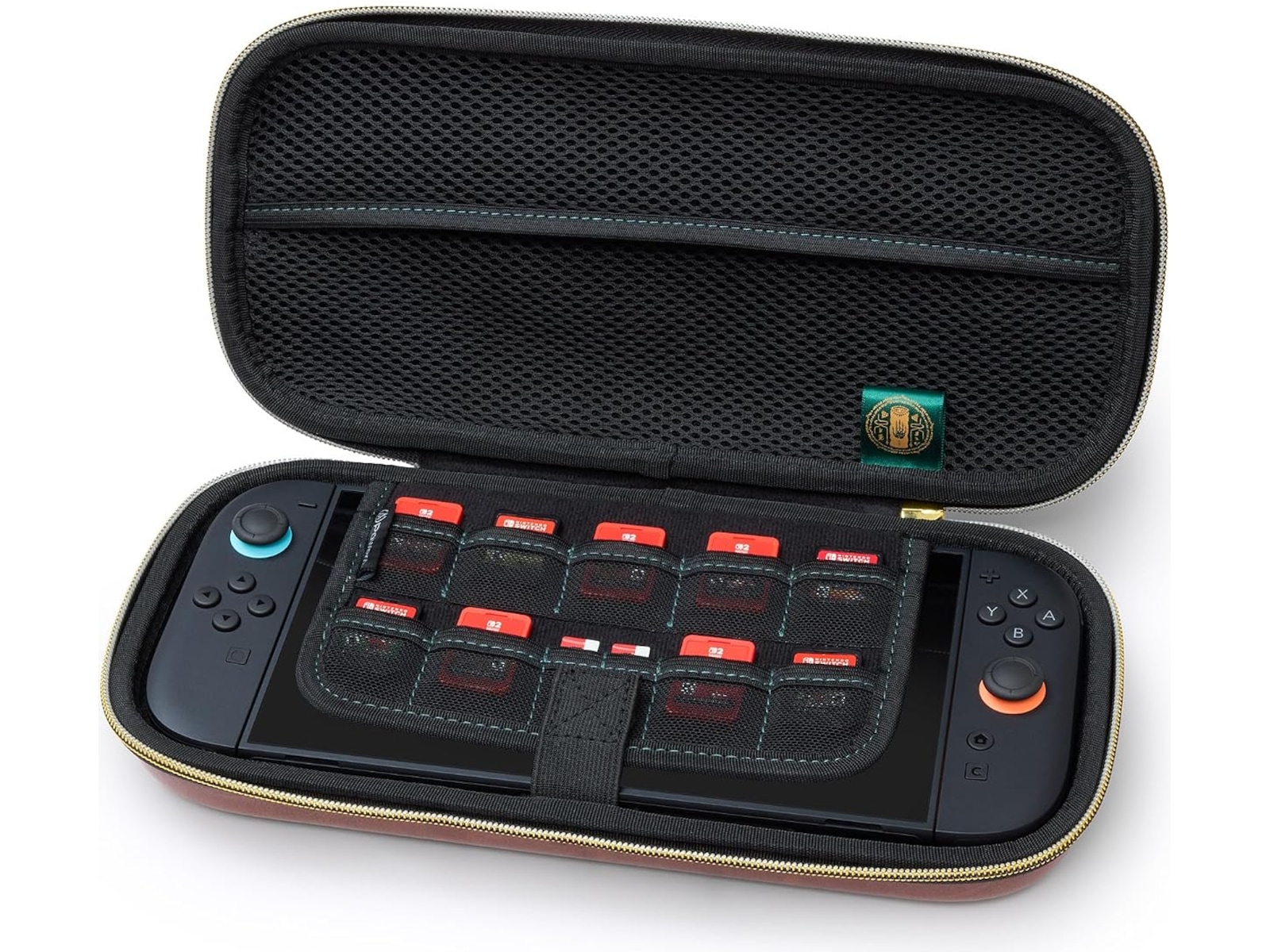 PowerA Skyddsfodral Hyrule Crest Tillbehör till spelkonsoler