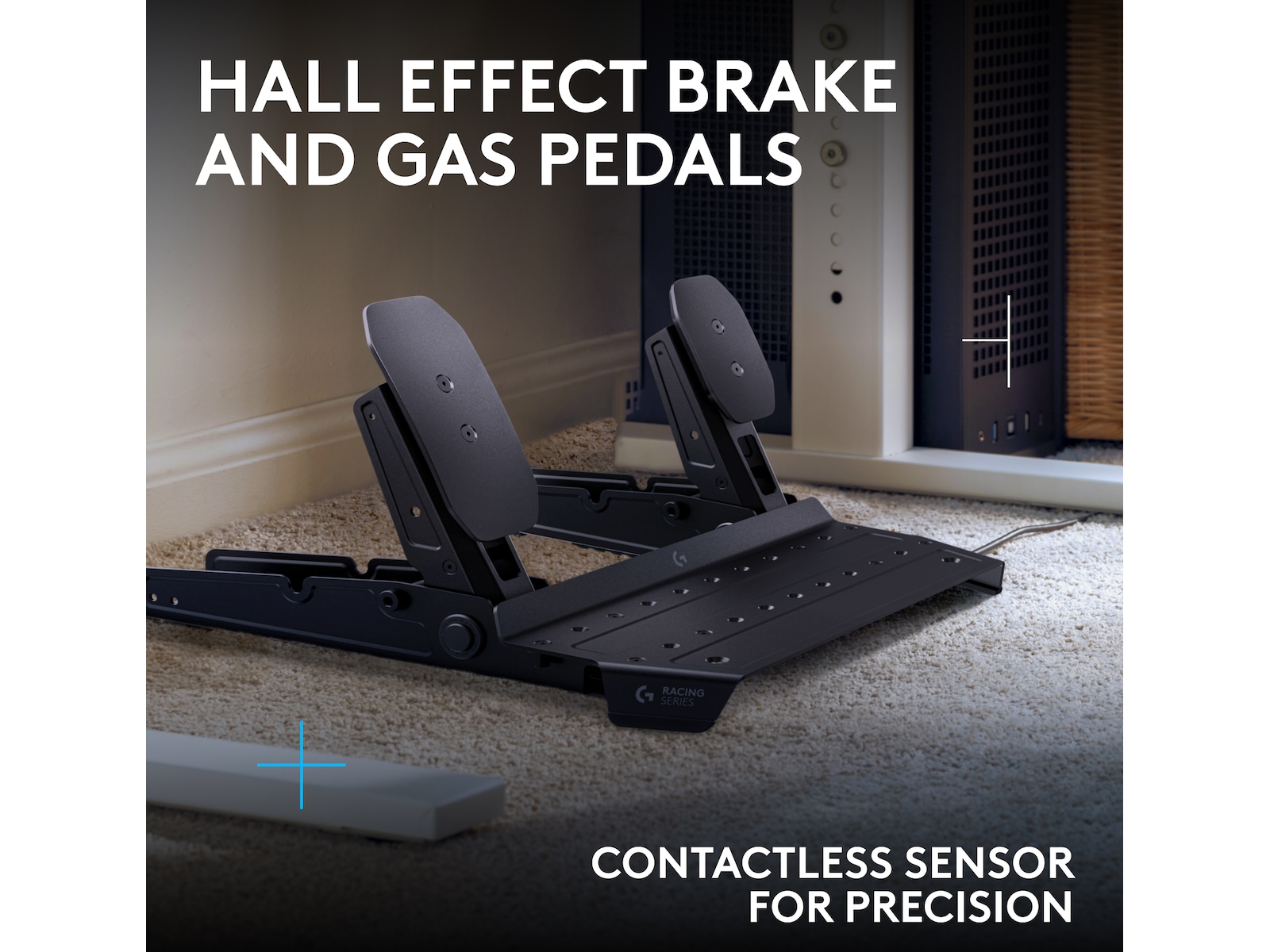 Logitech RS Pedals SE Ratt och pedaler