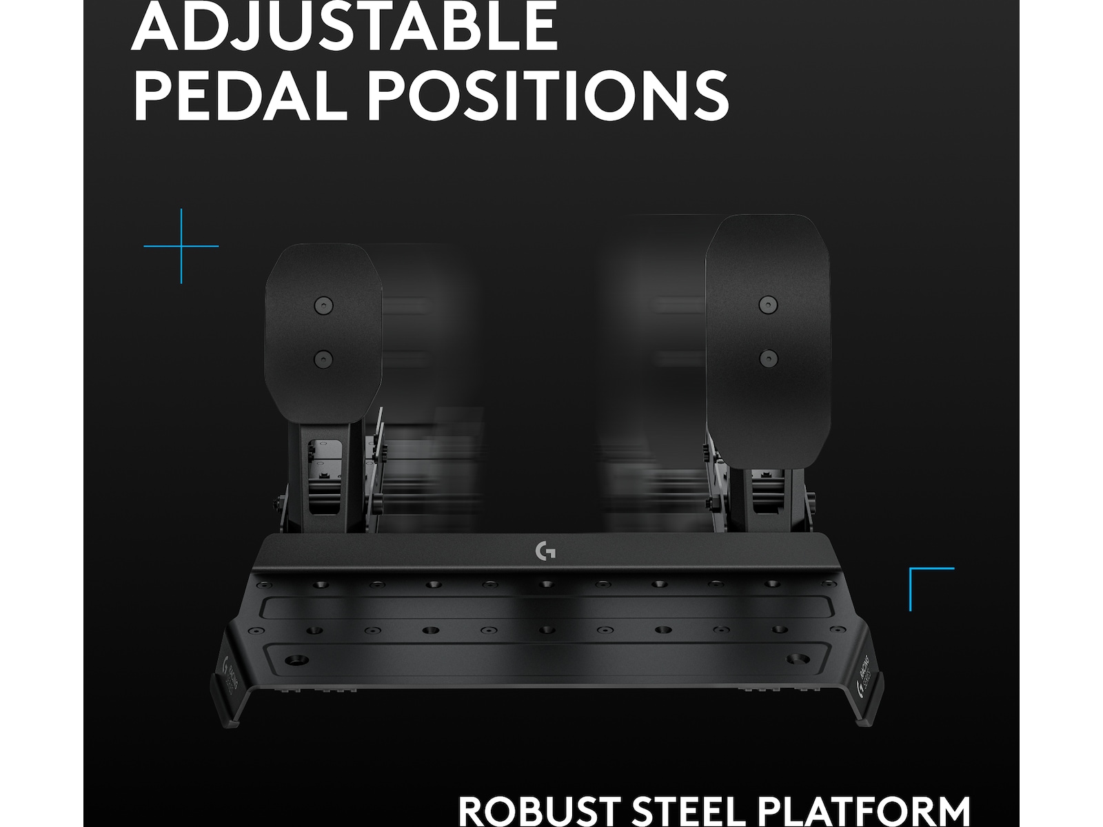 Logitech RS Pedals SE Ratt och pedaler