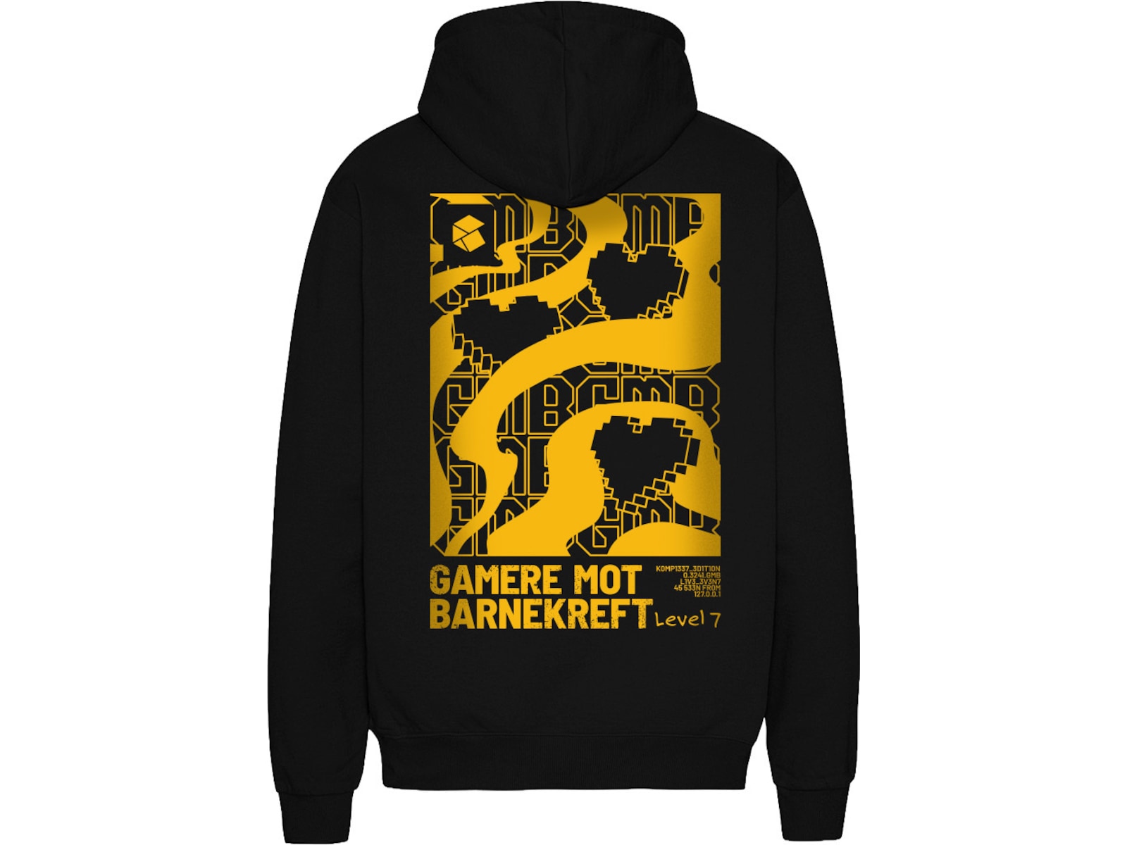 Gamers Mot Barncancer Huvtröja 2XL Merchandise