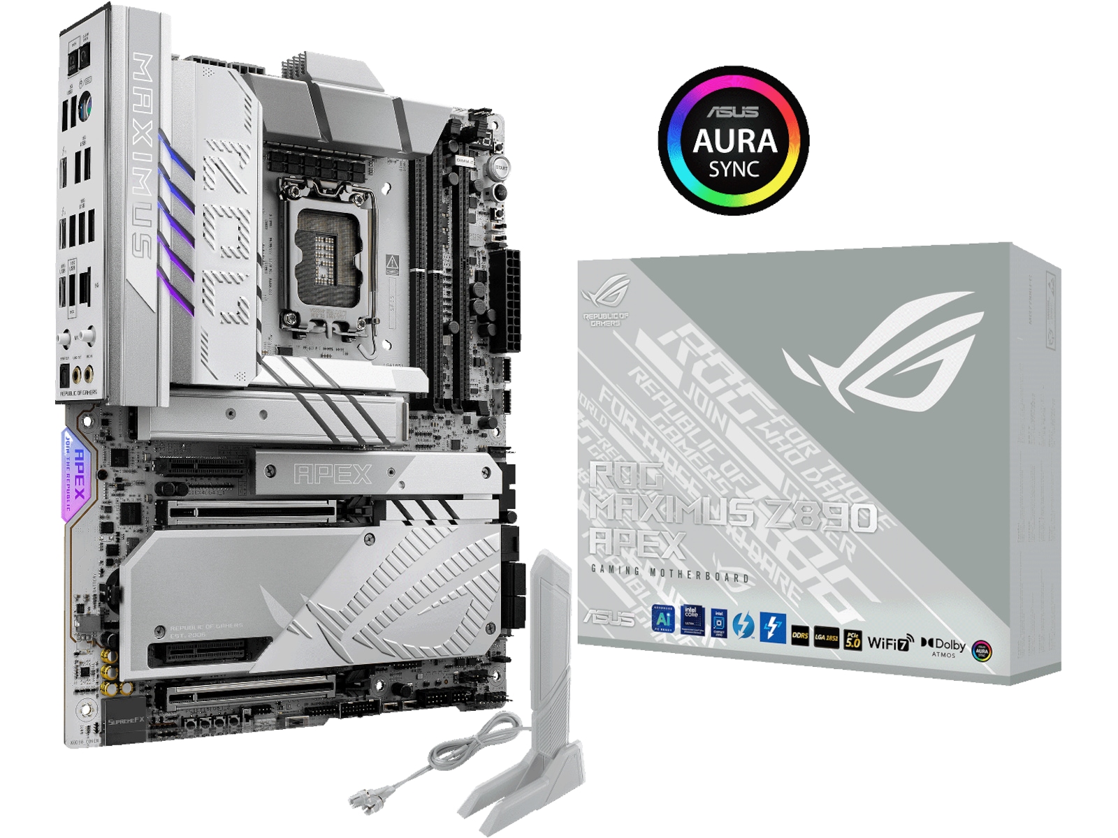 Asus ROG Maximus Z890 APEX Moderkort -B-Grade Demo moderkort
