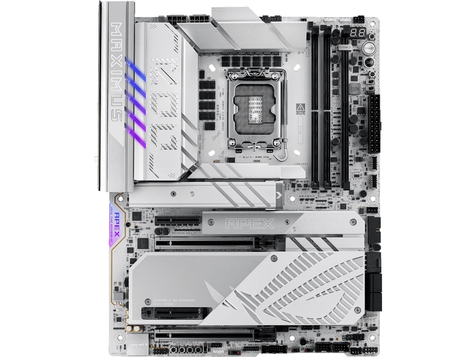Asus ROG Maximus Z890 APEX Moderkort -B-Grade Demo moderkort