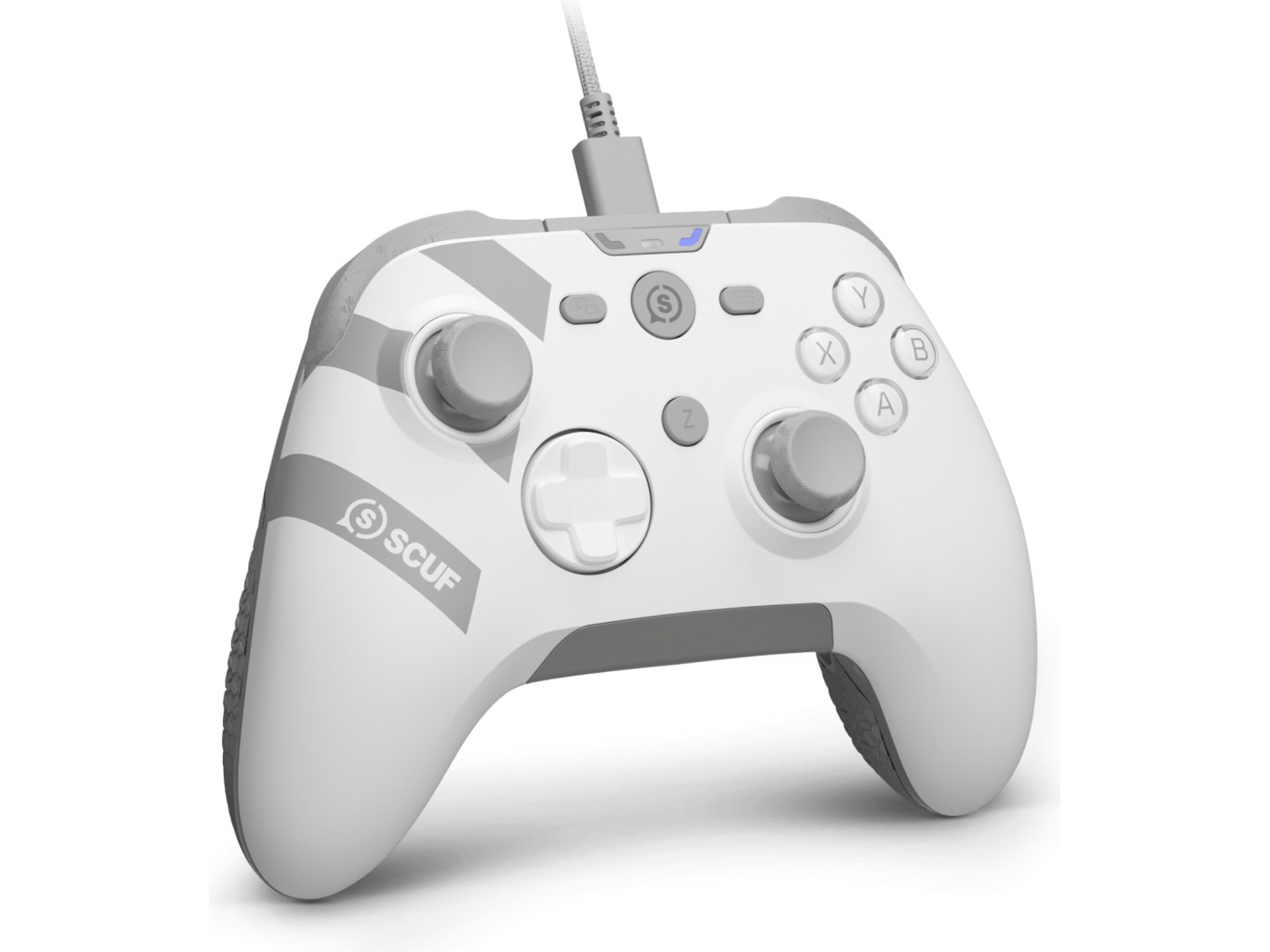 SCUF Nemesis Pro 8K PC Kabelansluten Kontroll (Vit) Tillbehör till spelkonsoler