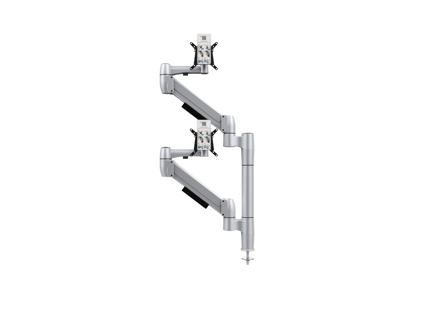 Kenson SpaceArm S7 vertikal gasarm (silver) Bord och väggfäste