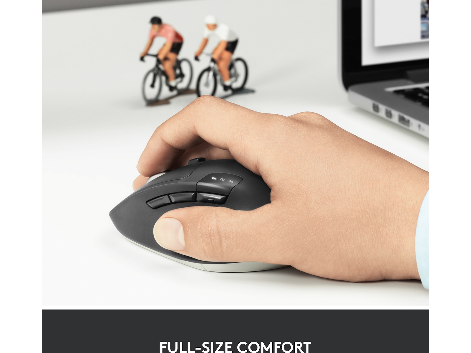 Logitech M720 Triathlon Trådlös Mus Mus