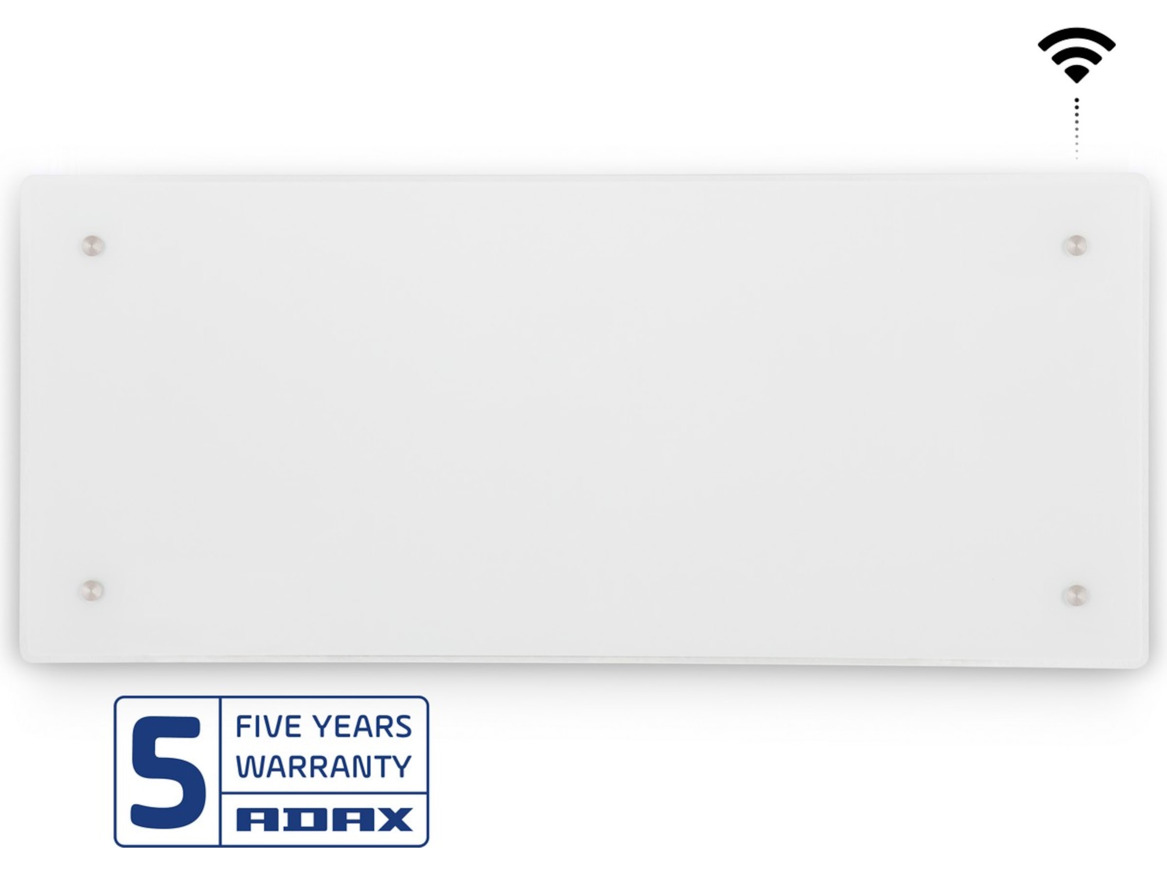Adax Clea WiFi Glas Panelelement 1200W (vit) Panelelement