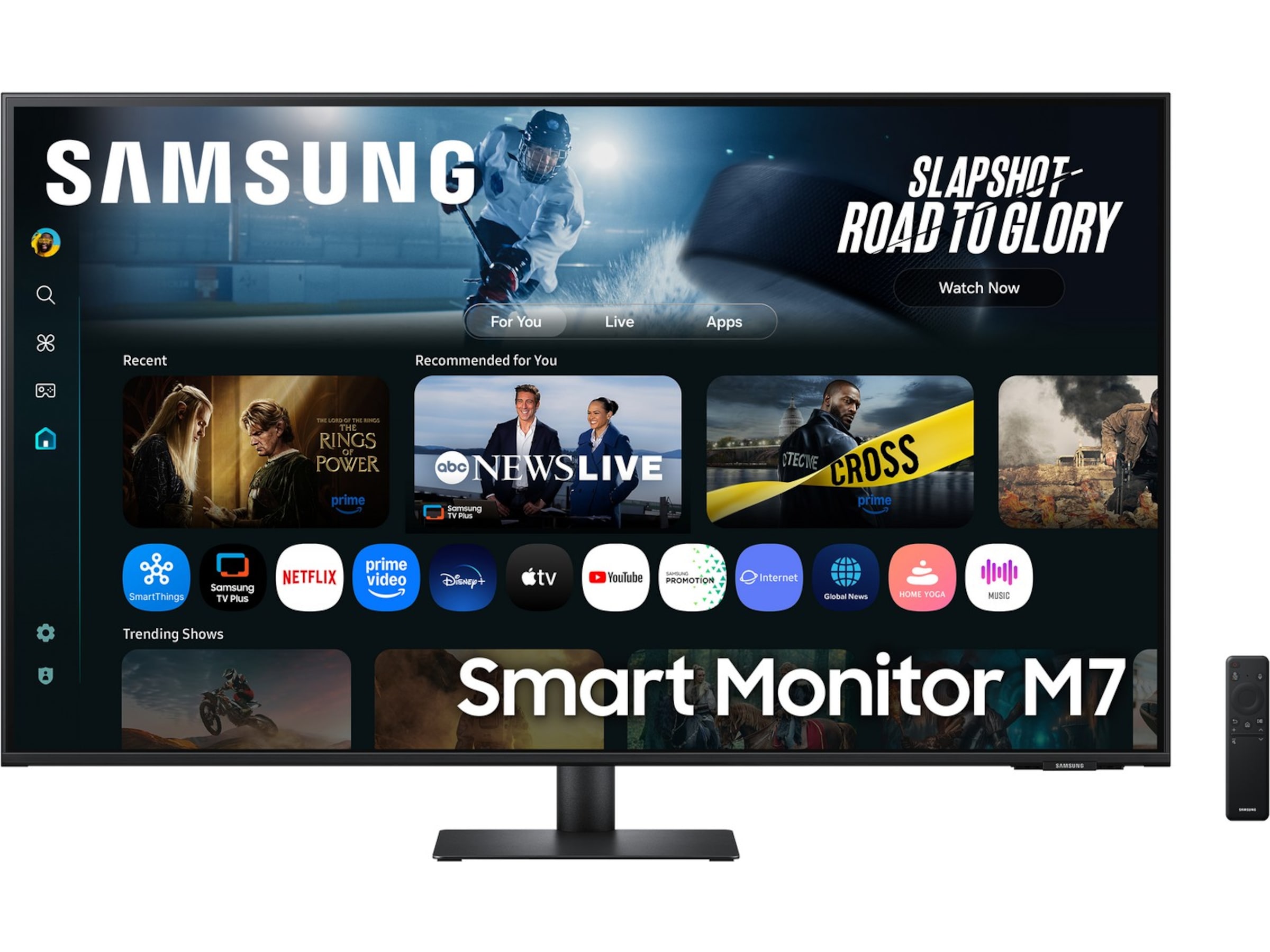 Samsung 43" 4K smart skärm M7 43FM702 Bildskärmar