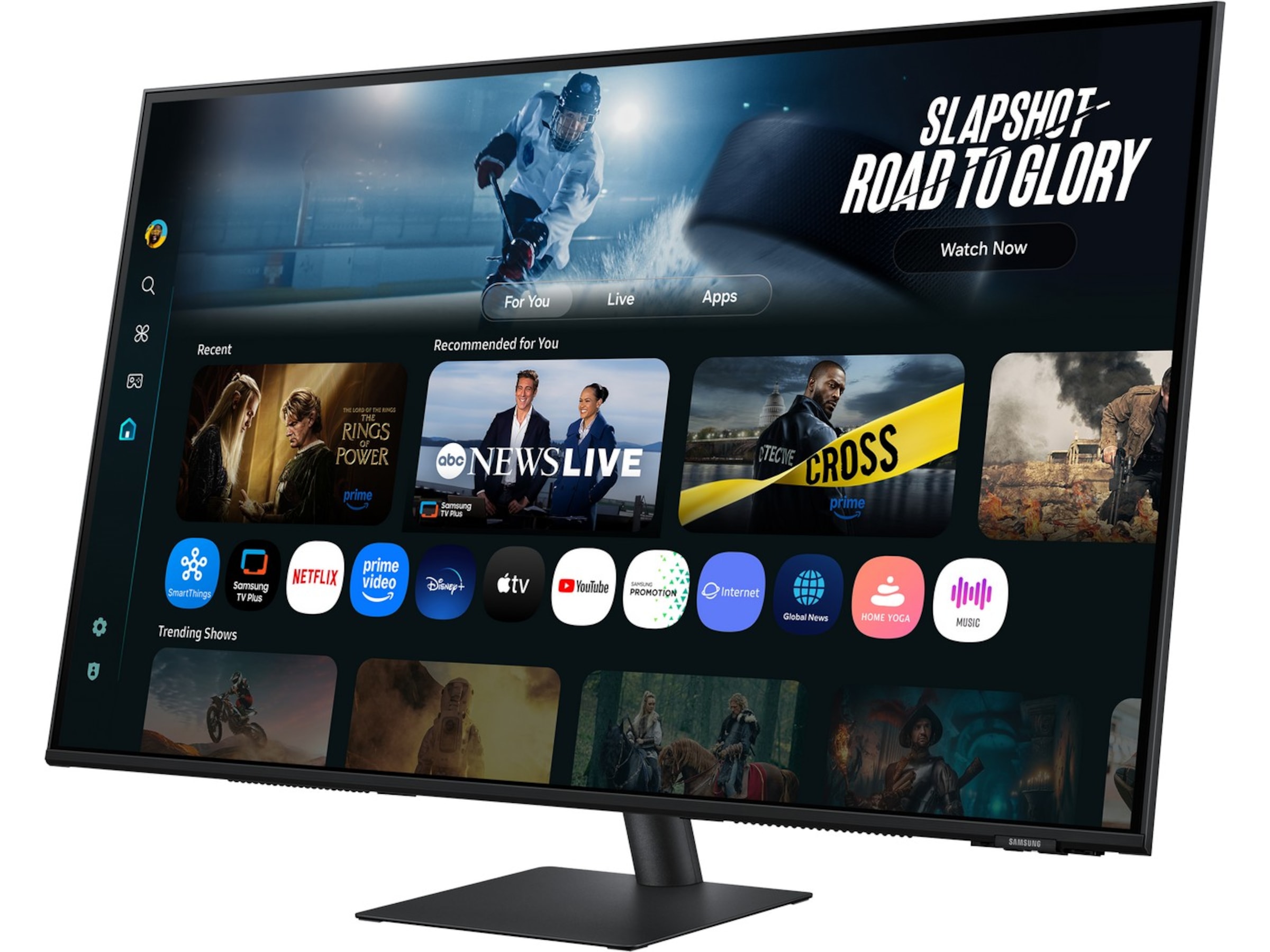 Samsung 43" 4K smart skärm M7 43FM702 Bildskärmar