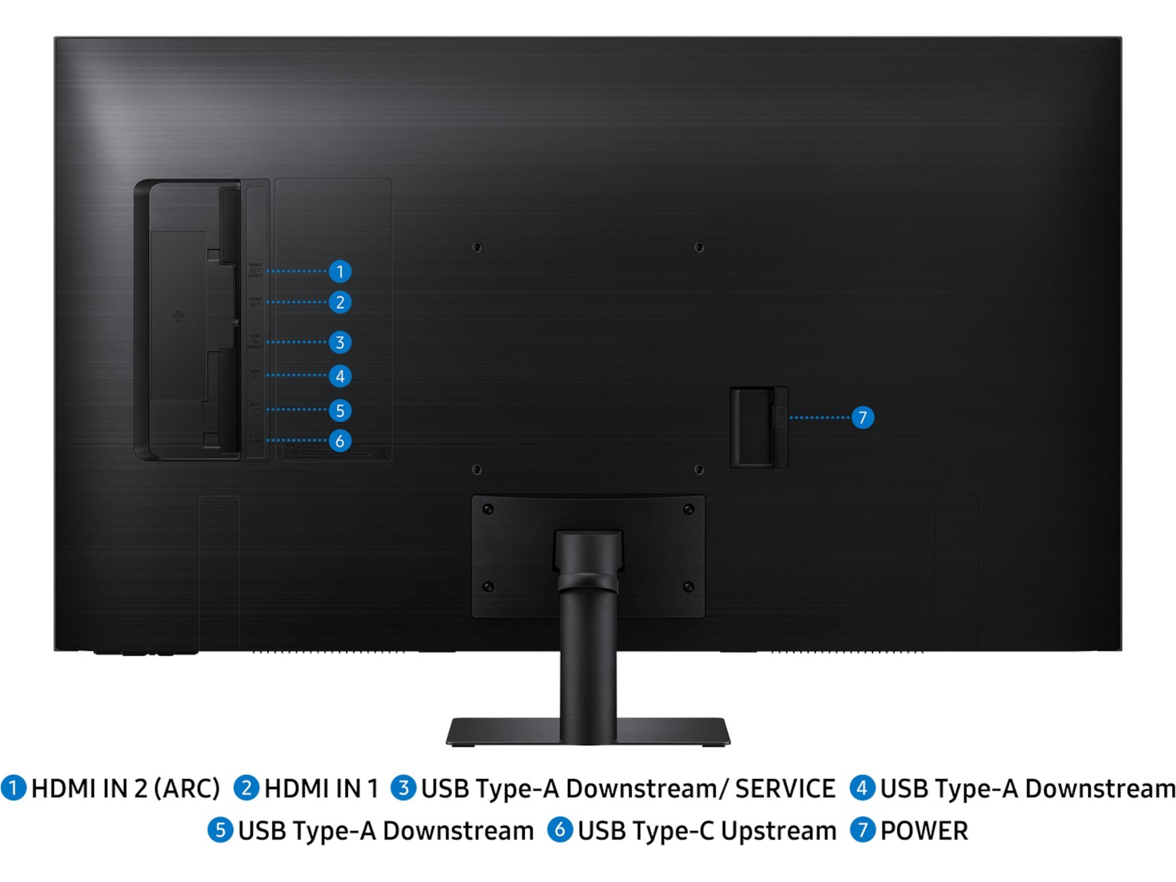 Samsung 43" 4K smart skärm M7 43FM702 Bildskärmar