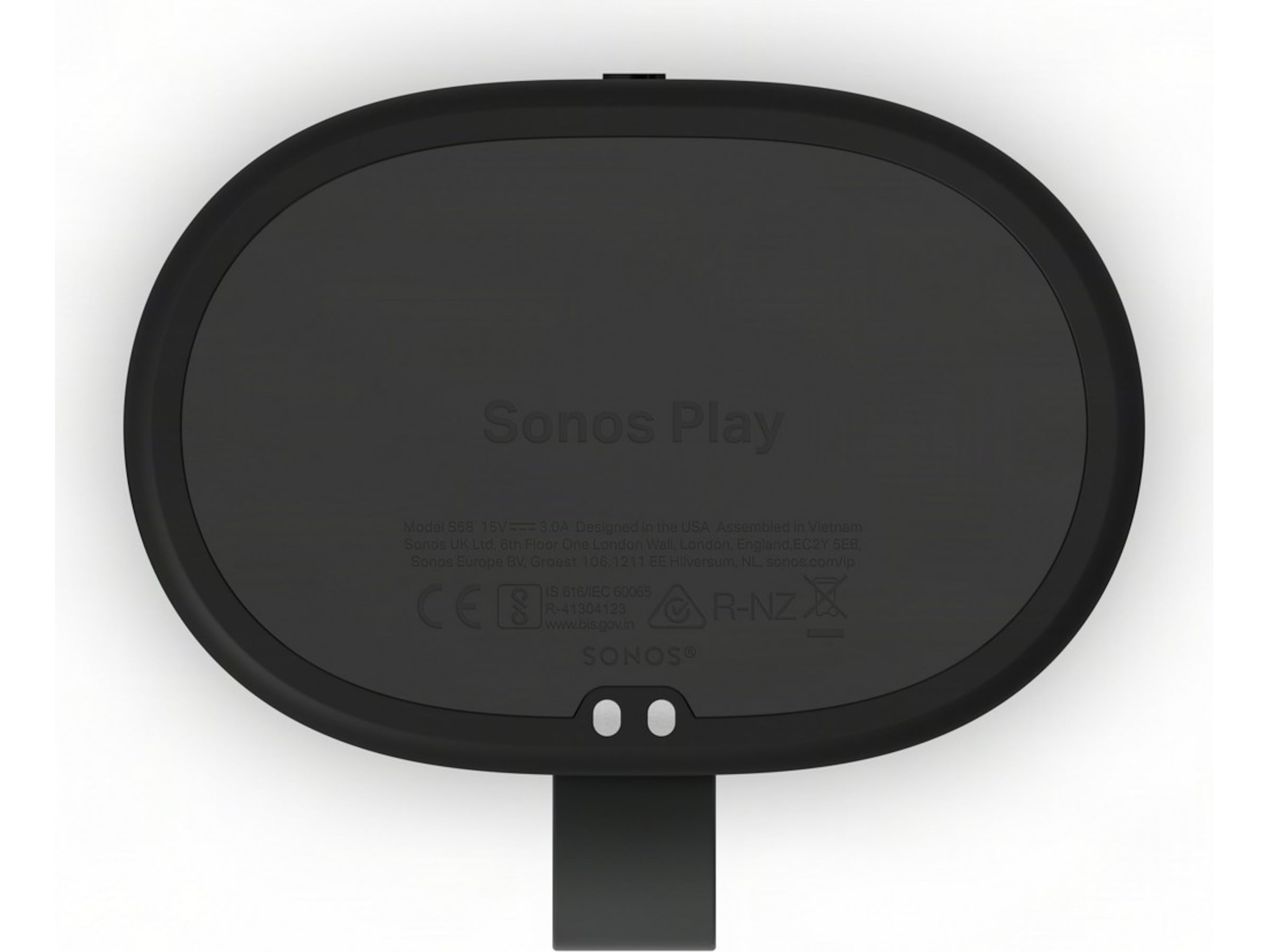 Sonos Play Trådlös Högtalare (svart) Högtalare