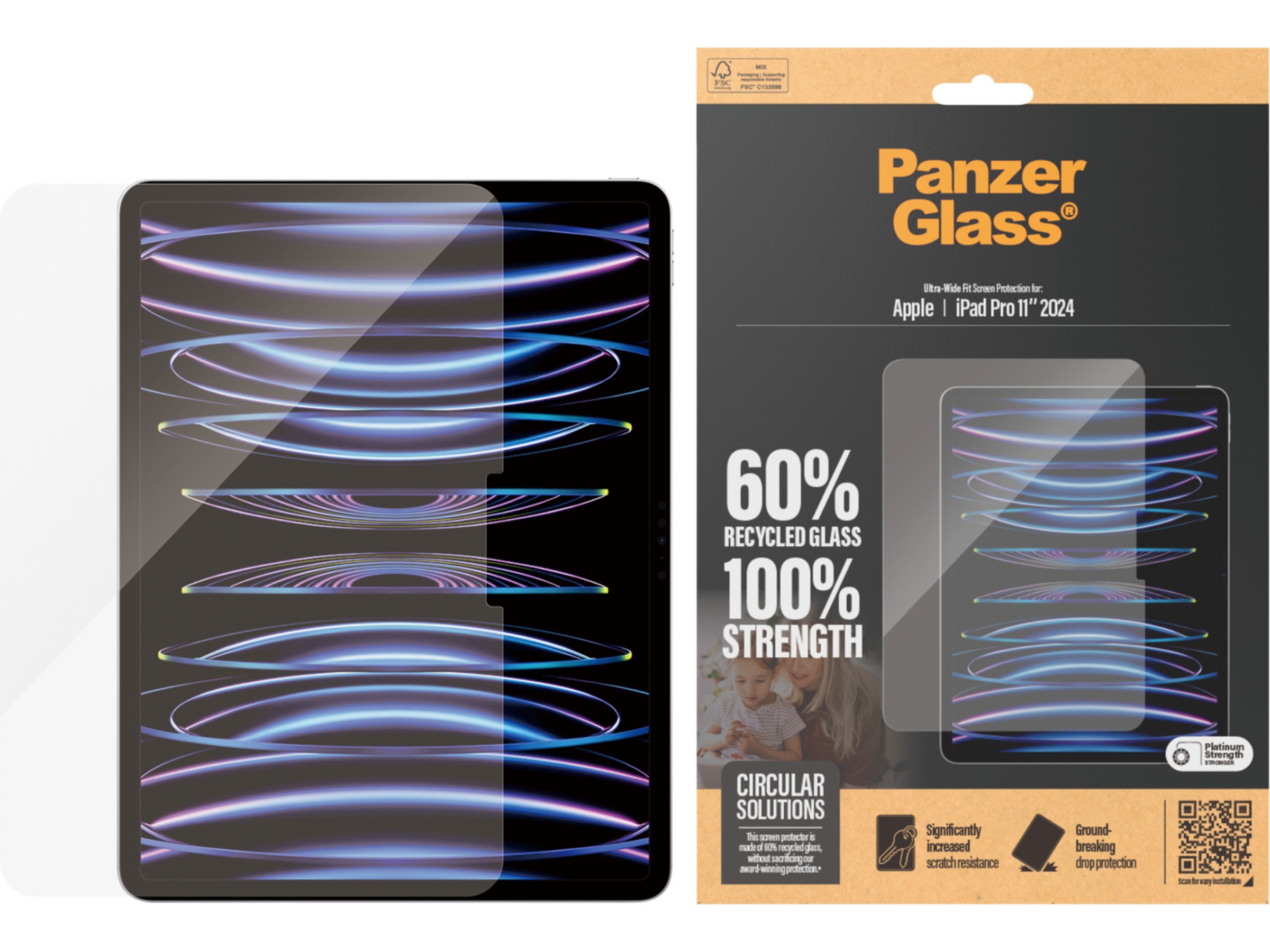 PanzerGlass iPad Pro 11" Skärmskydd Skärmskydd surfplattor