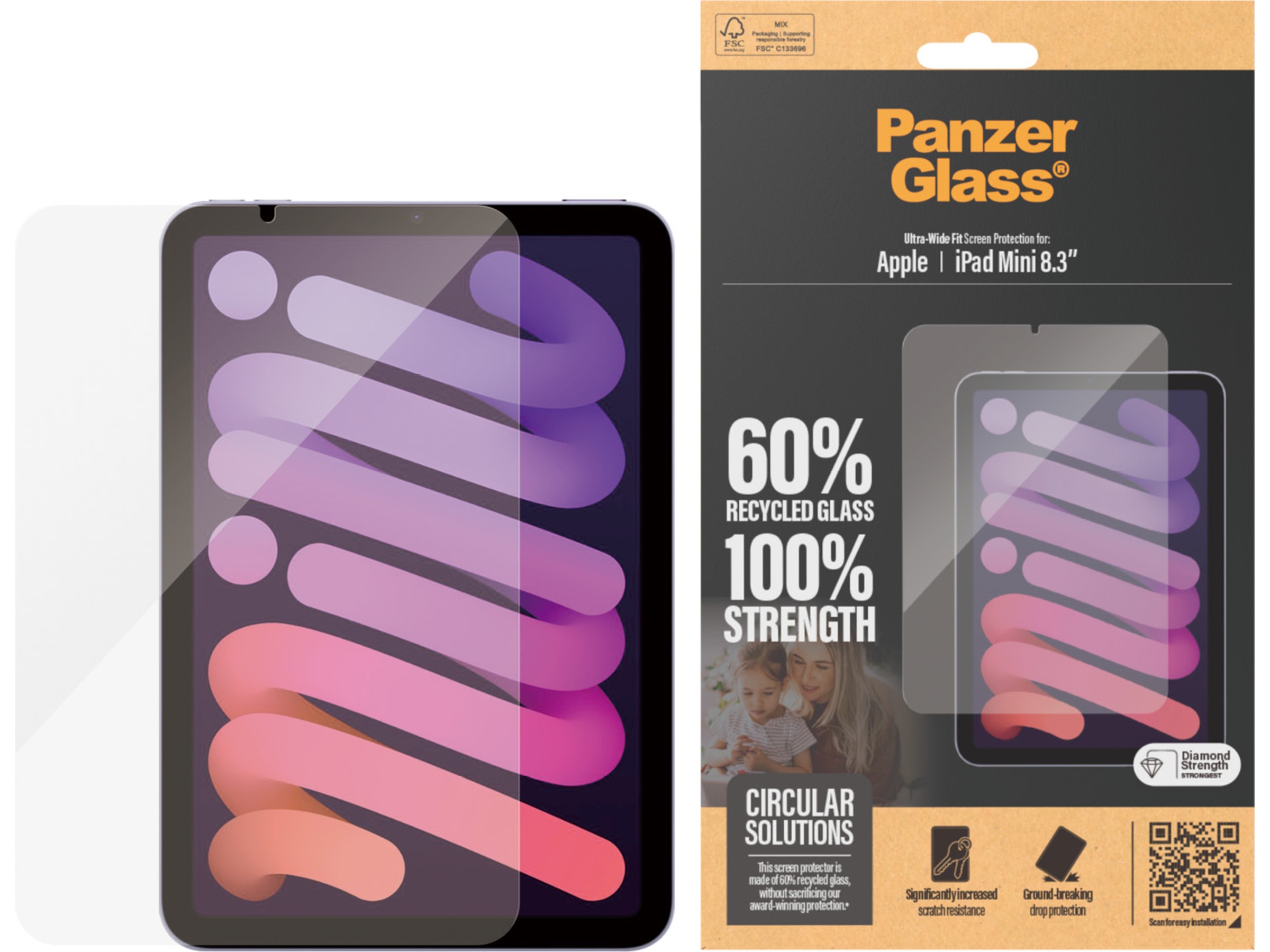 PanzerGlass iPad Mini Skärmskydd Skärmskydd surfplattor