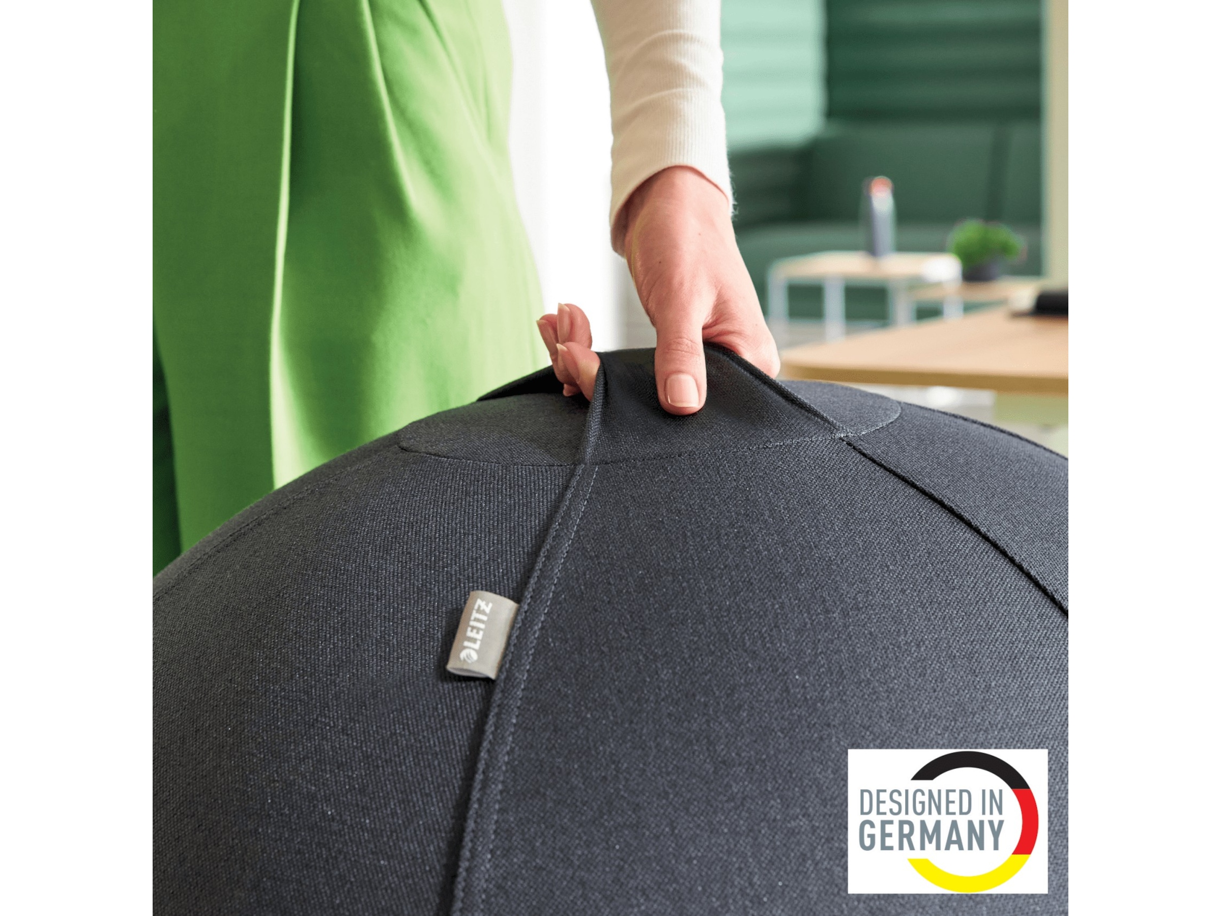 Leitz Ergo Active Anti-Roll Balance Ball (mörkgrå) Kontorsstolar