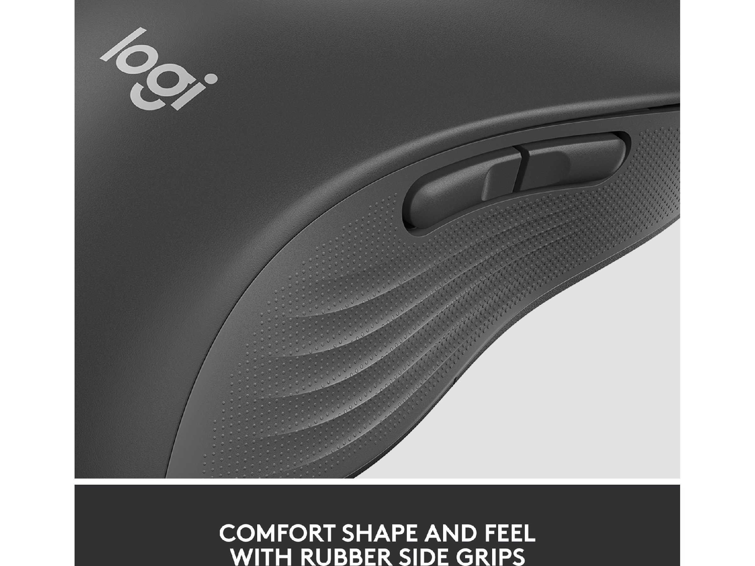 Logitech Signature M650 Large trådlös mus (grafitgrå) Mus