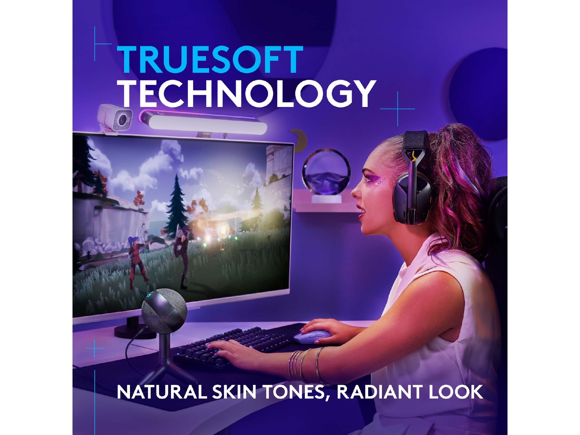 Logitech G Litra Beam LX Streaming tillbehör