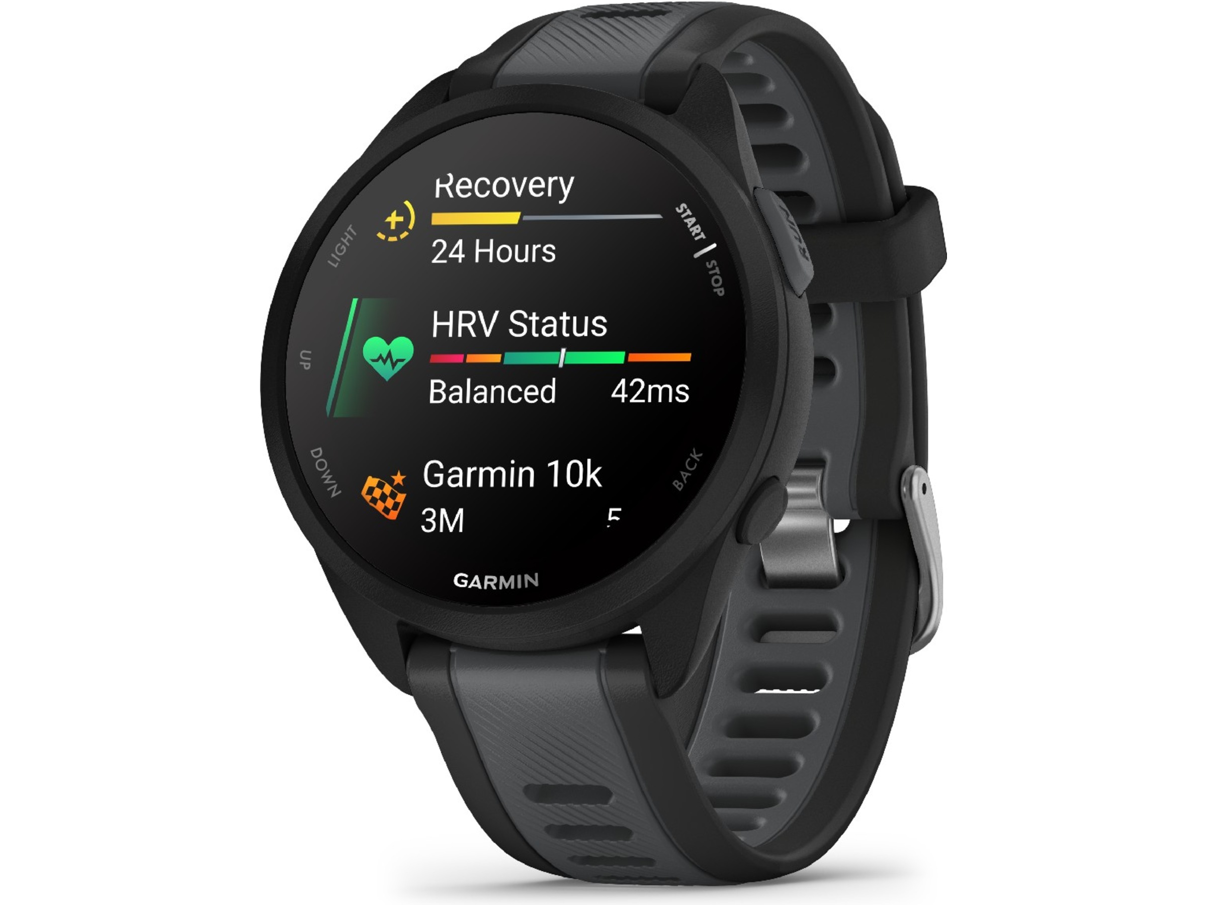 Garmin Forerunner 165 43mm GPS (black/slate gray) Smartwatches