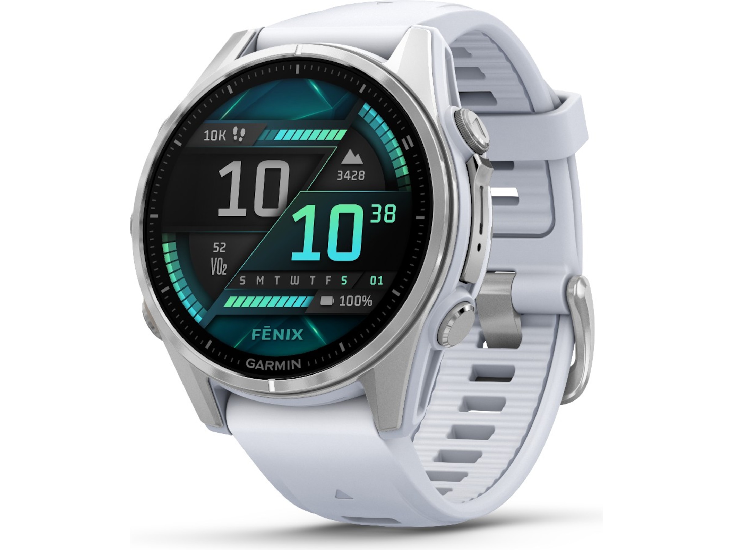 Garmin fenix 8 AMOLED 43mm GPS (stainless steel/whitestone) Smartwatches