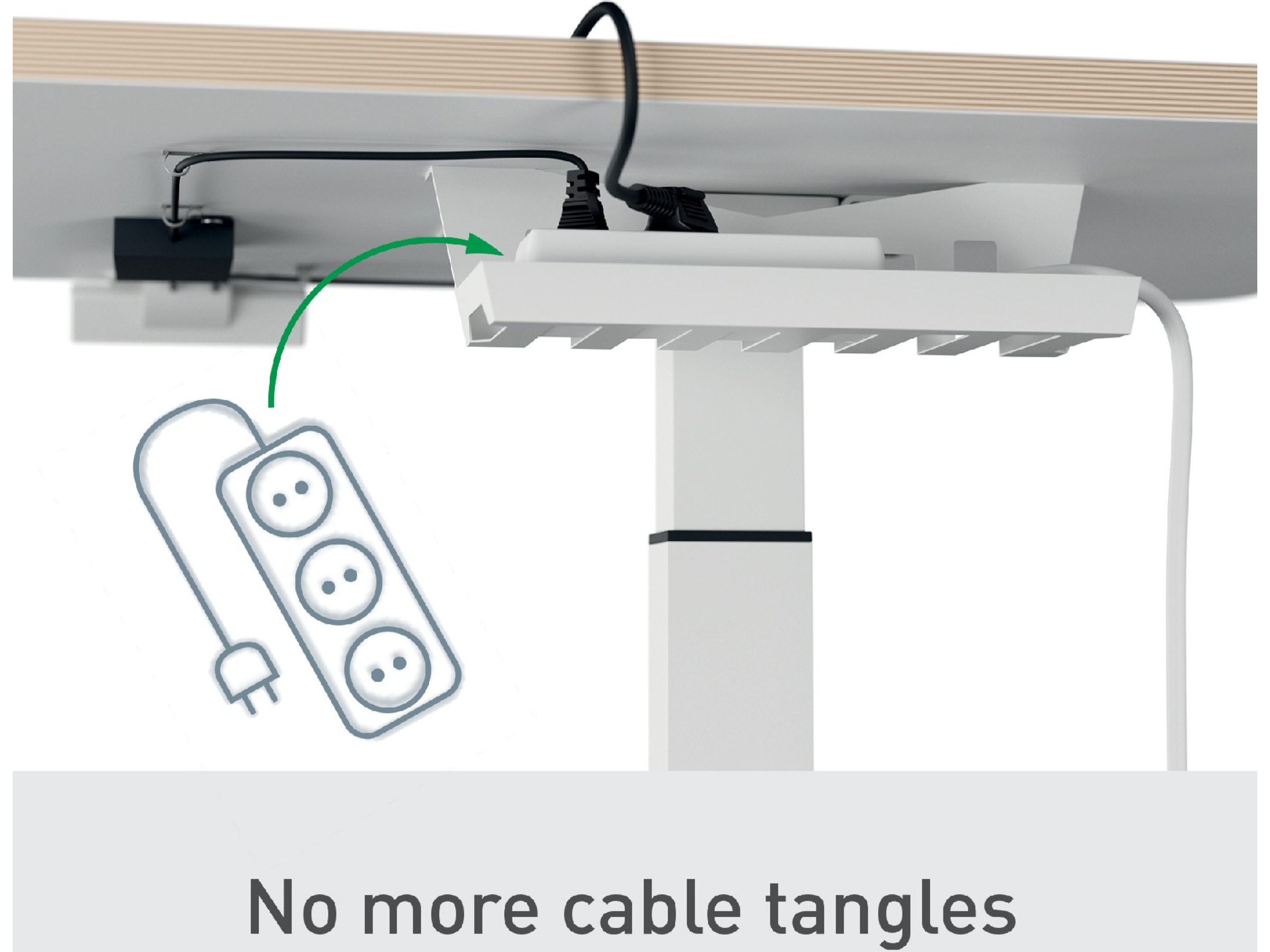 Leitz Ergo Höj- & Sänkbart Skrivbord, elektriskt, stå-upp-påminnelse Aktivitetsbord