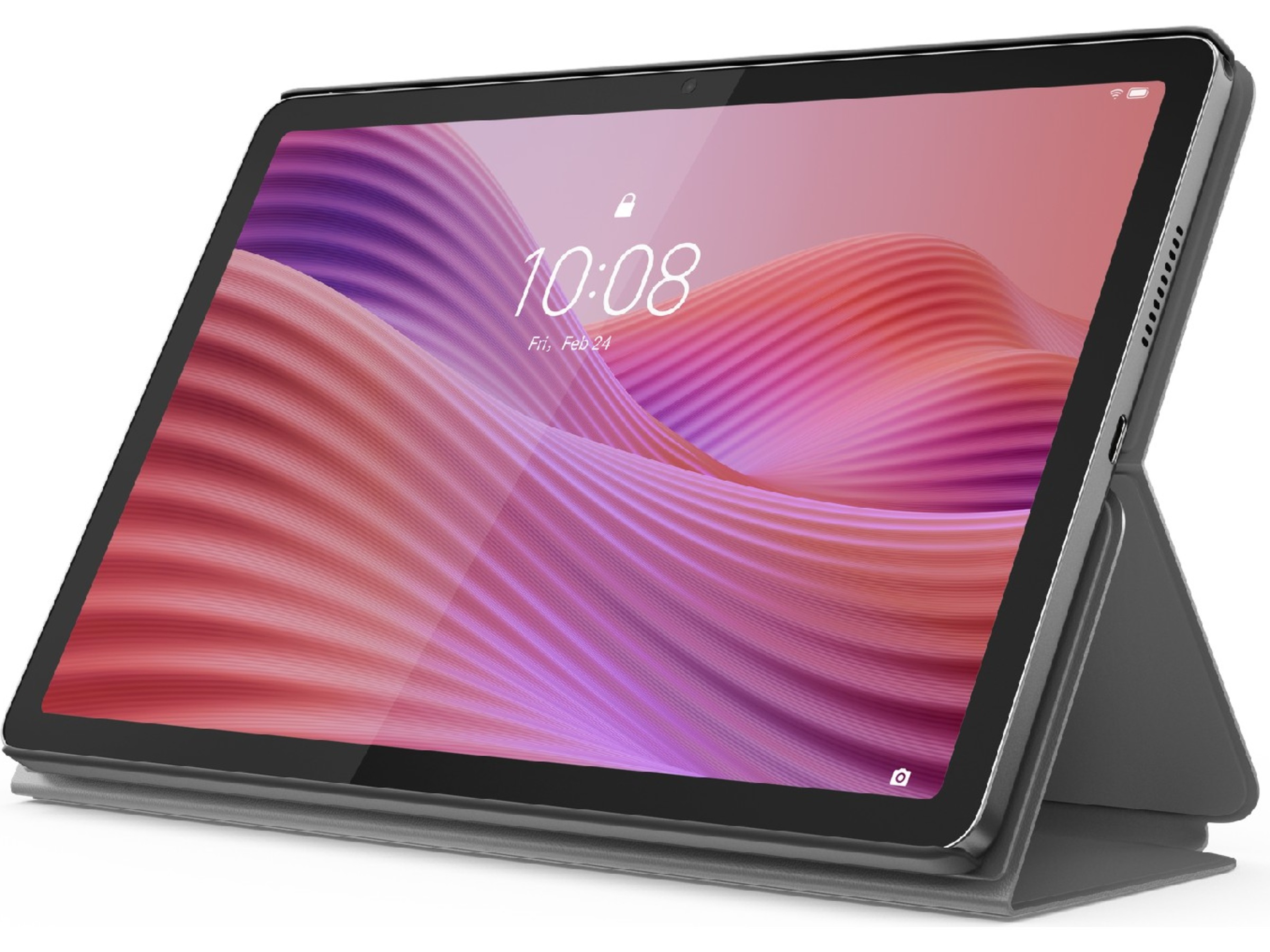 Lenovo Tab 10,1" Folio (grå) Skydd