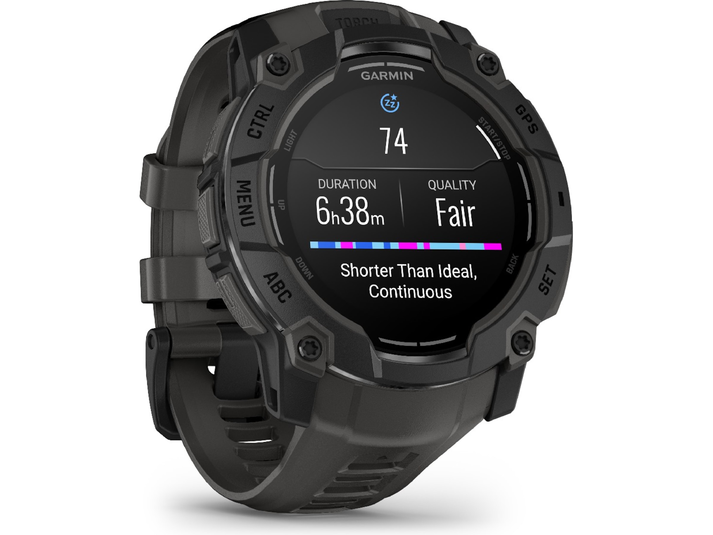 Garmin Instinct 3 AMOLED 50mm (svart/kol) Smartwatches