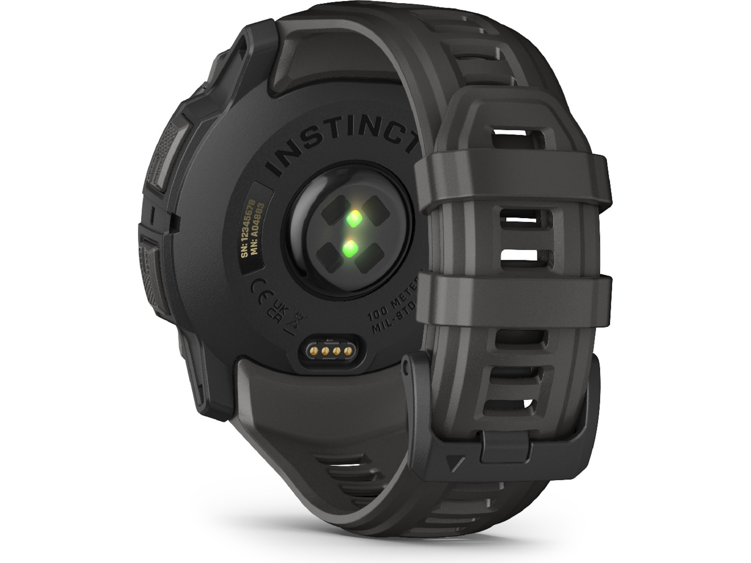 Garmin Instinct 3 AMOLED 50mm (svart/kol) Smartwatches