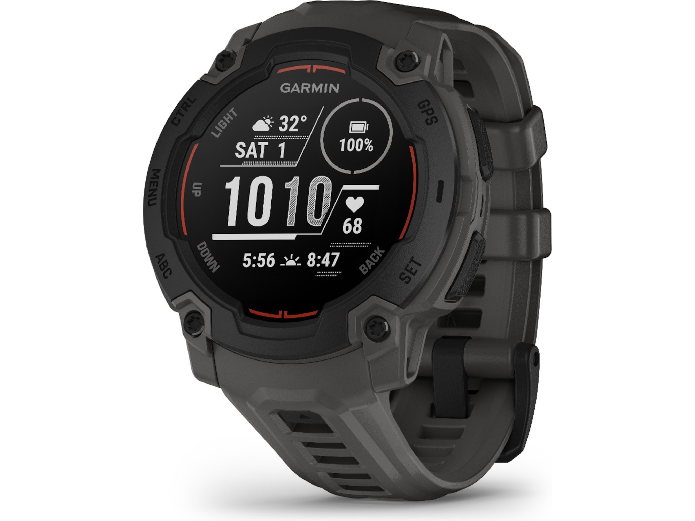 Garmin Instinct E 45mm (svart/kol) Smartwatches