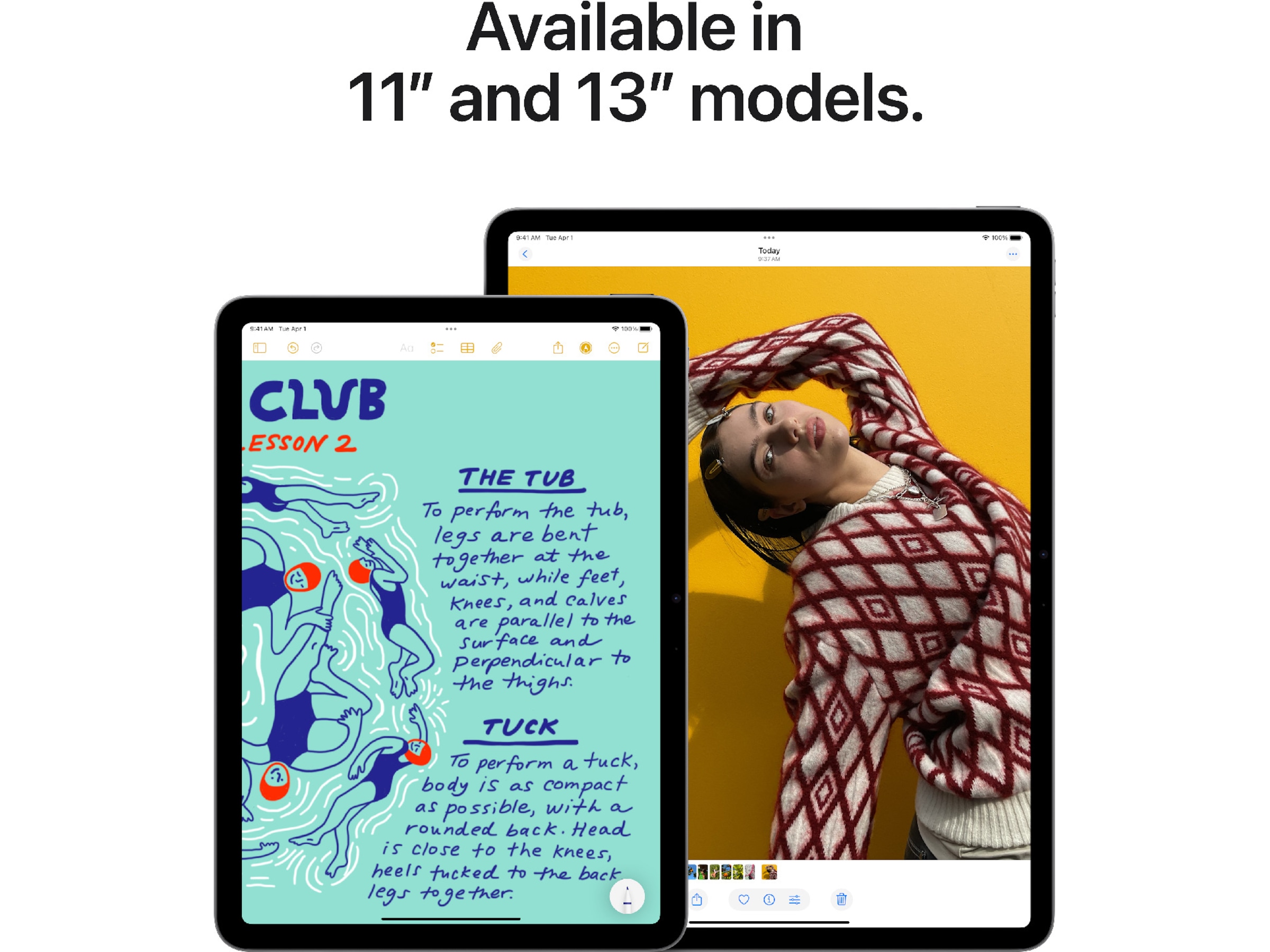 iPad Air 13" (2025) 128GB 5G (stjärnglans) Surfplattor