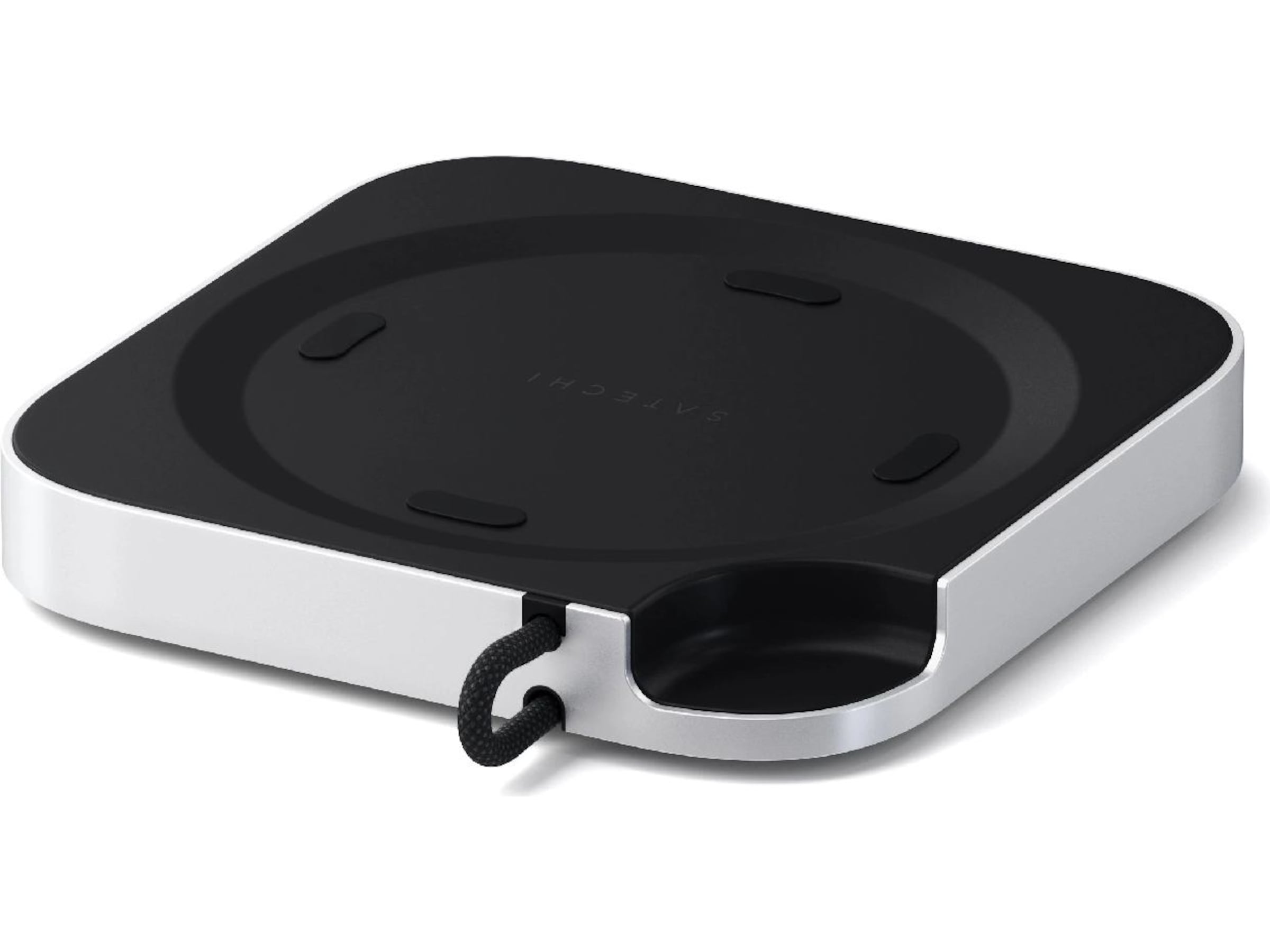 Satechi Mac Mini M4 Stand & Hub (silver) Dockningsstation och USB-hub