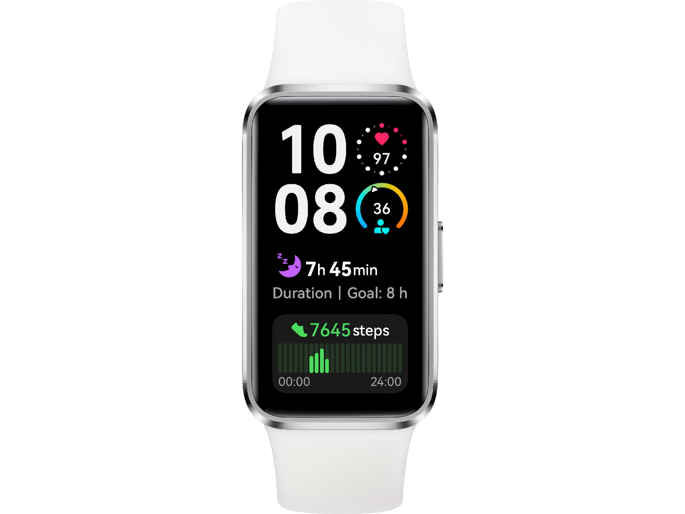 Huawei Band 10 43mm (silver/vit) Smartwatches