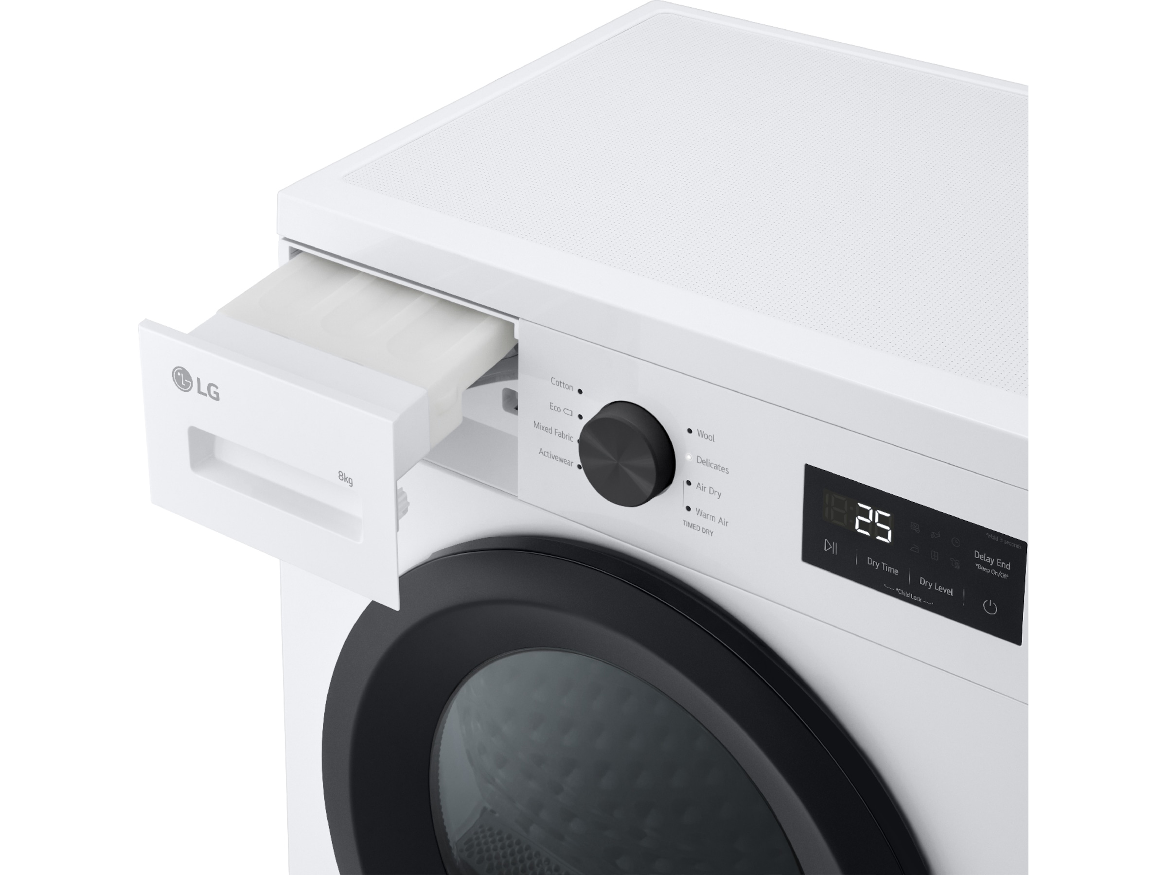 LG RHA1008NWKBLG torktumlare (vit) Torktumlare