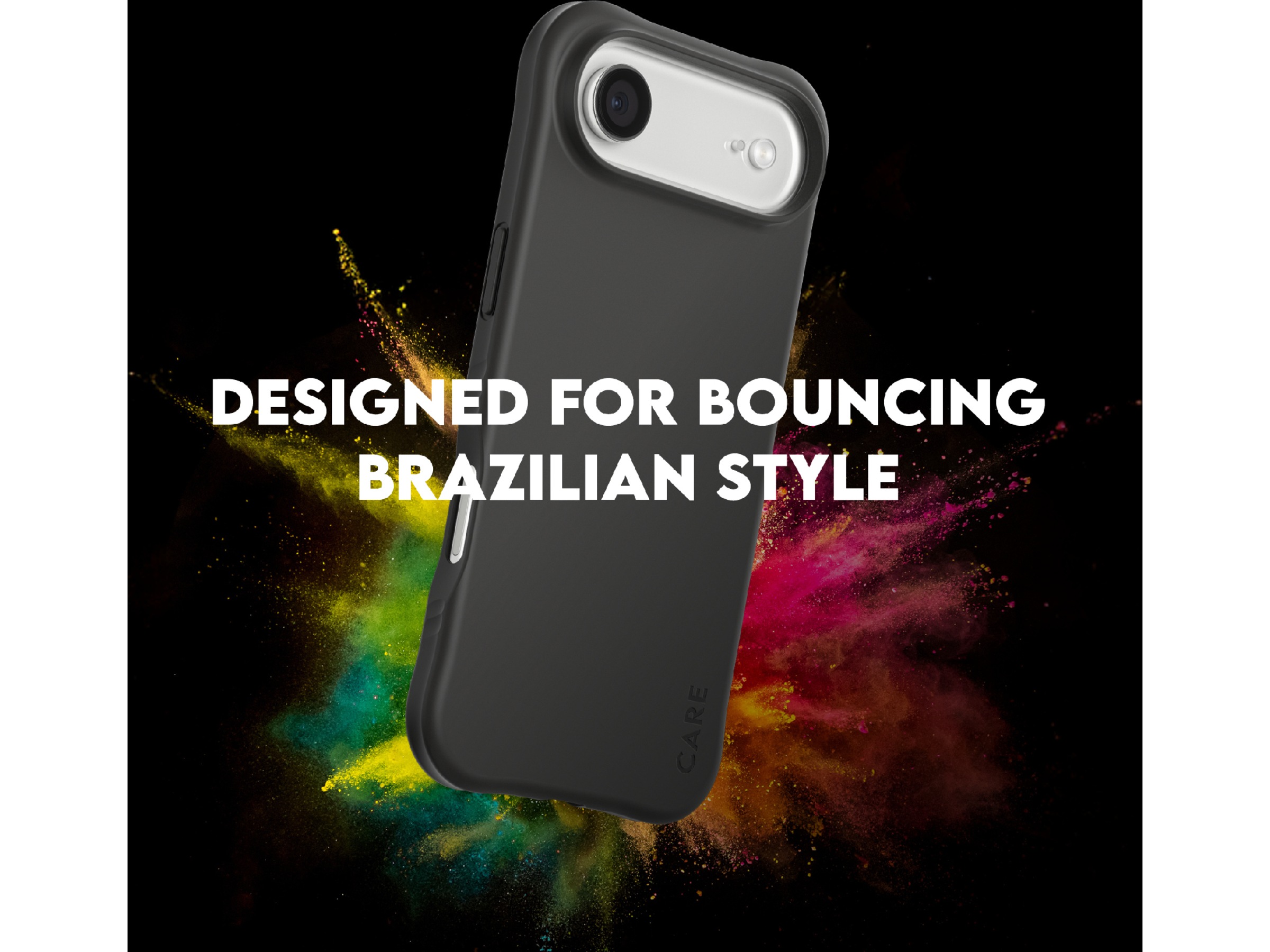 PanzerGlass CARE iPhone Air Samba Hardcase skal (svart) Mobilskal