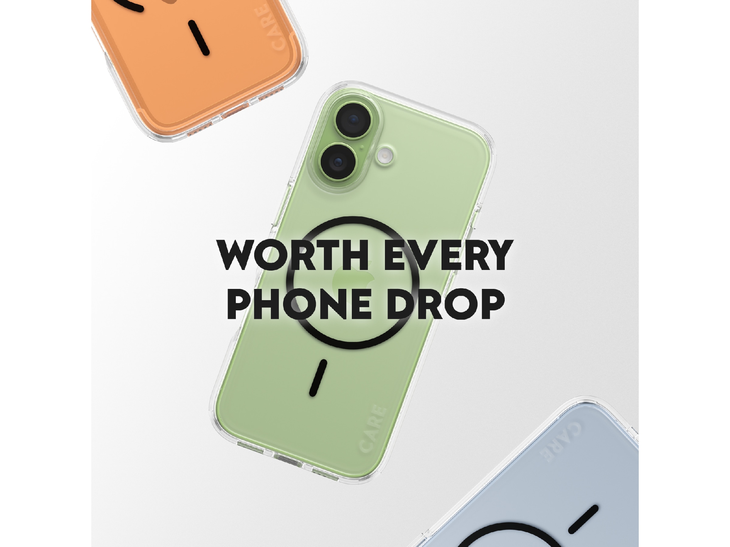 PanzerGlass CARE iPhone 17 Urban Explorer skal (transparent/svart) Mobilskal