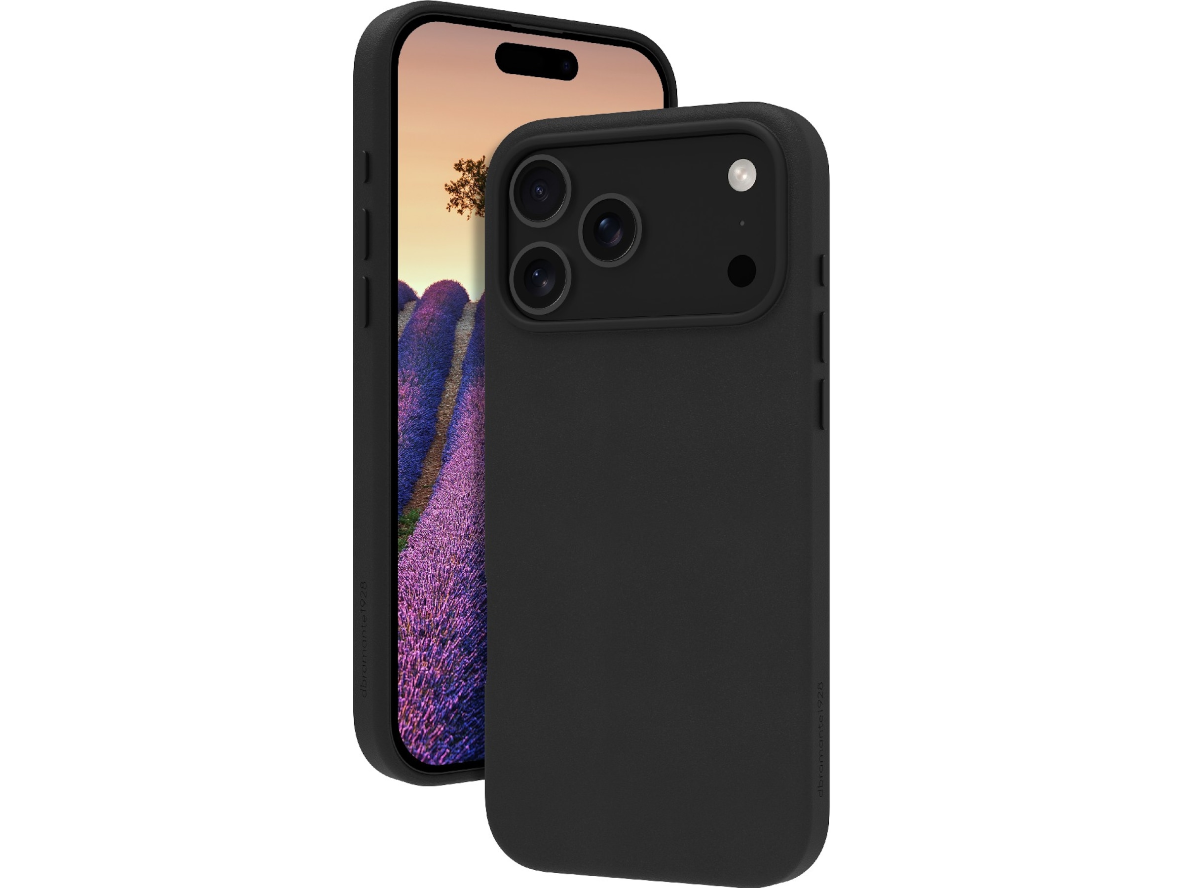 dbramante1928 iPhone 17 Pro Max Roskilde läderskal (svart) Mobilskal