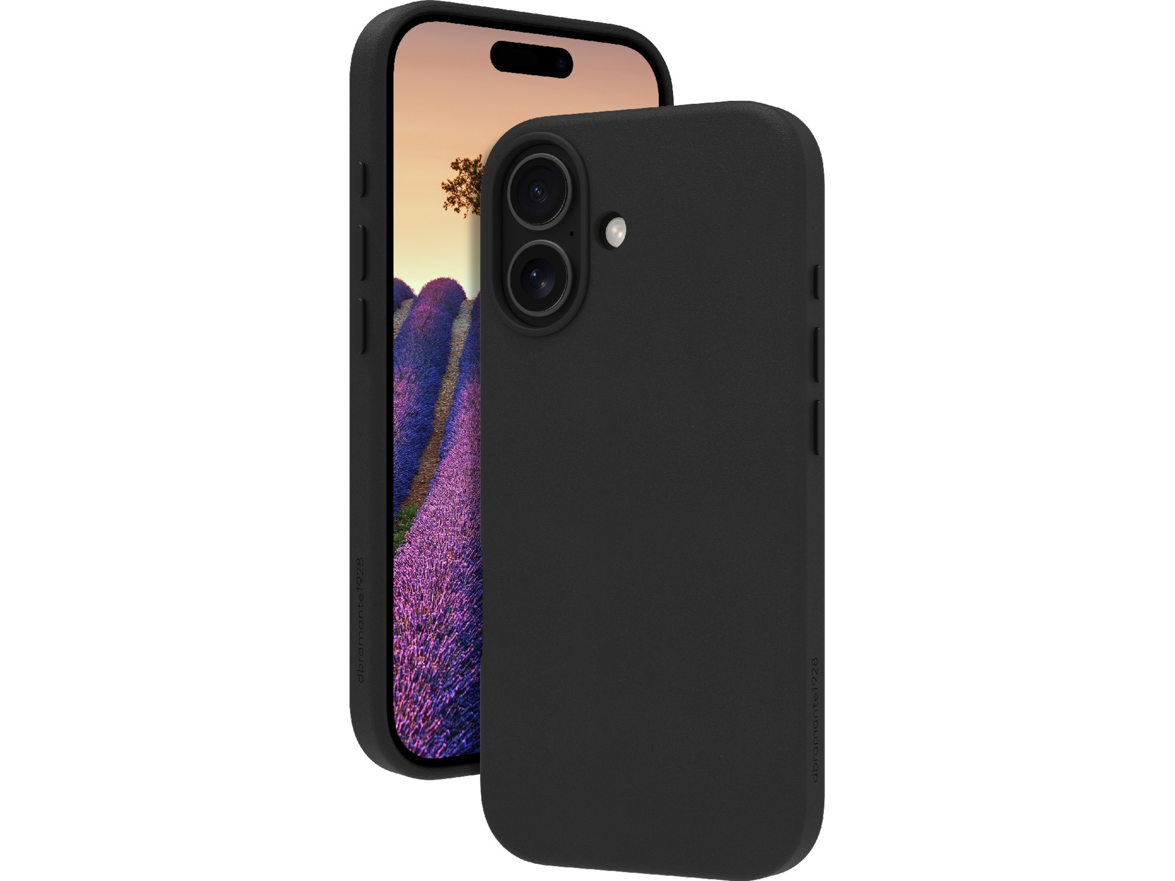 dbramante1928 iPhone 17 Roskilde läderskal (svart) Mobilskal