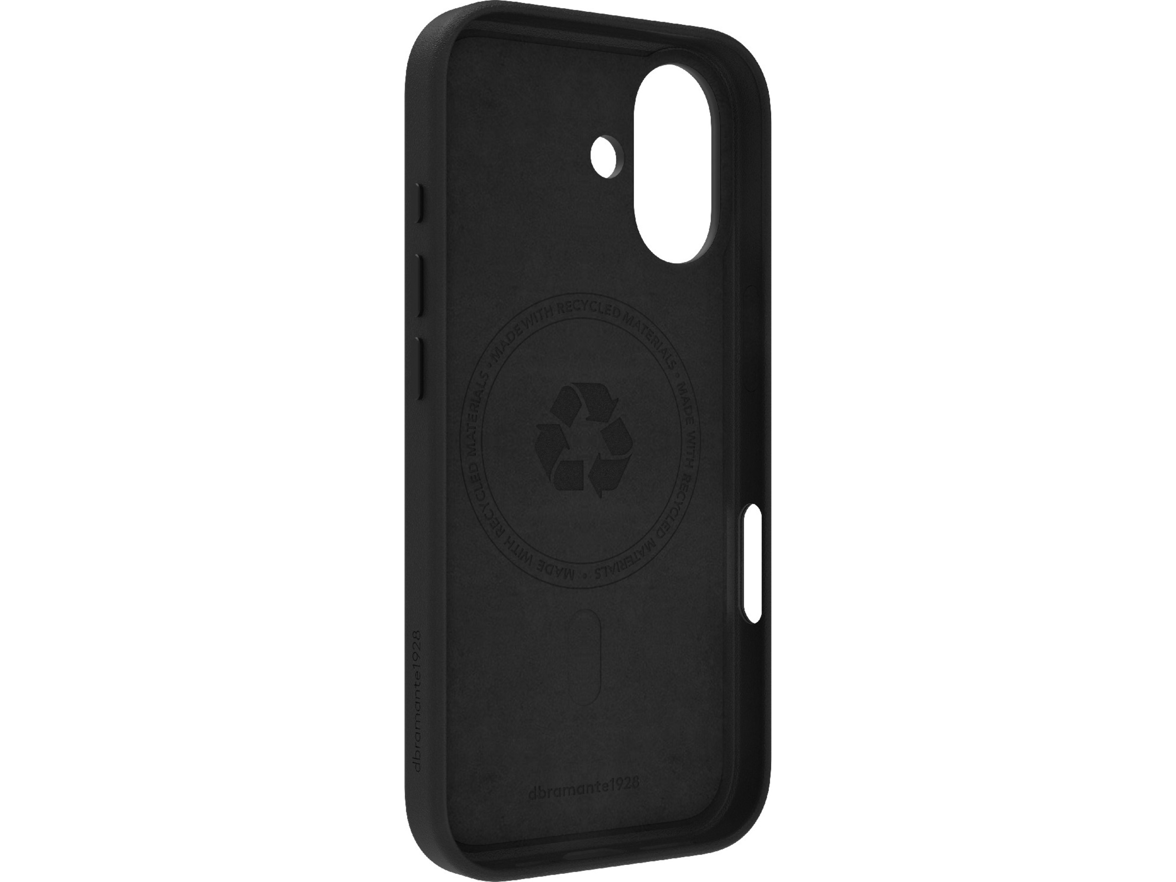 dbramante1928 iPhone 17 Roskilde läderskal (svart) Mobilskal