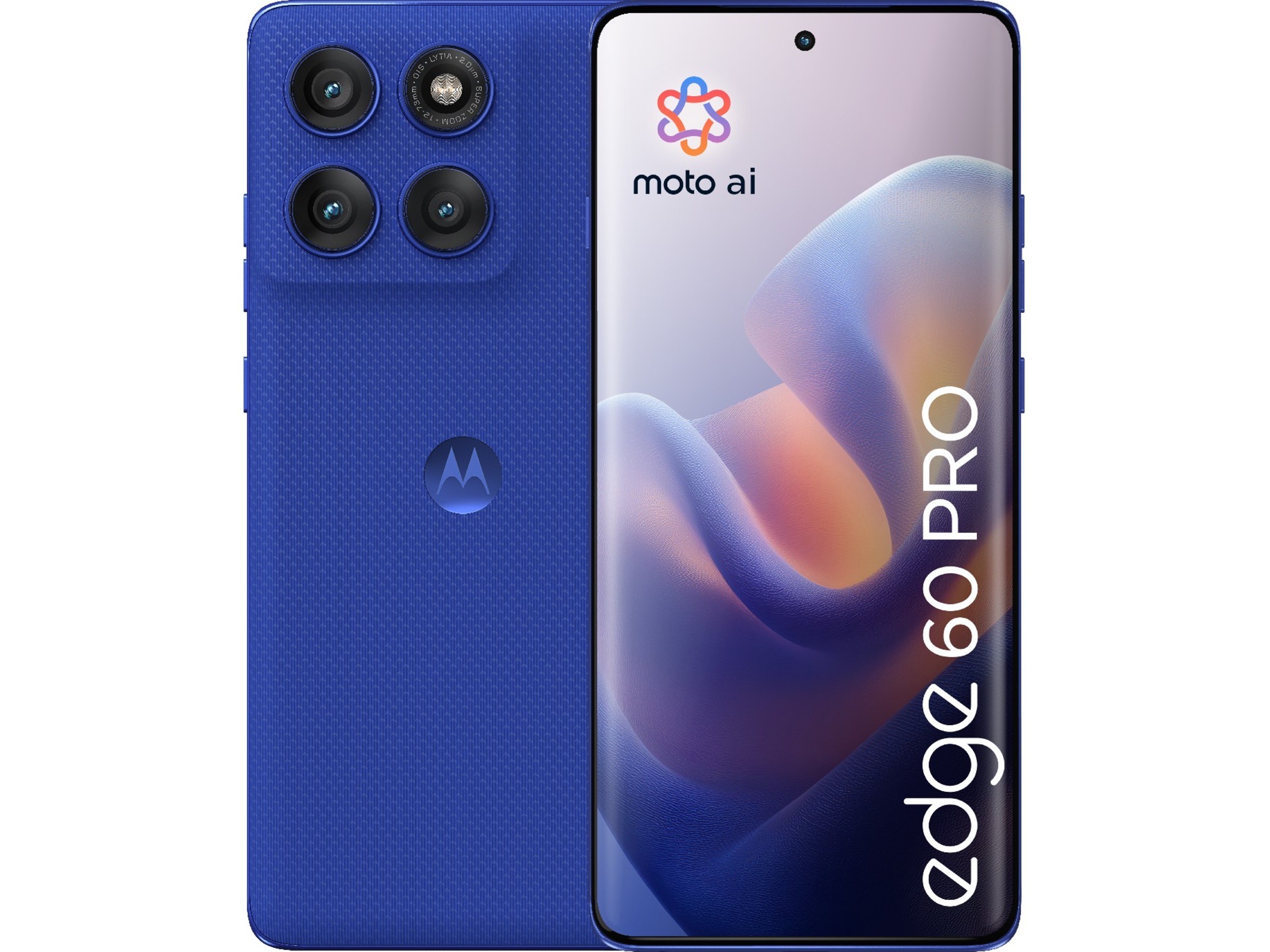 Motorola Edge 60 Pro 512GB (dazzling blue) -B-Grade Demo mobiltelefoner