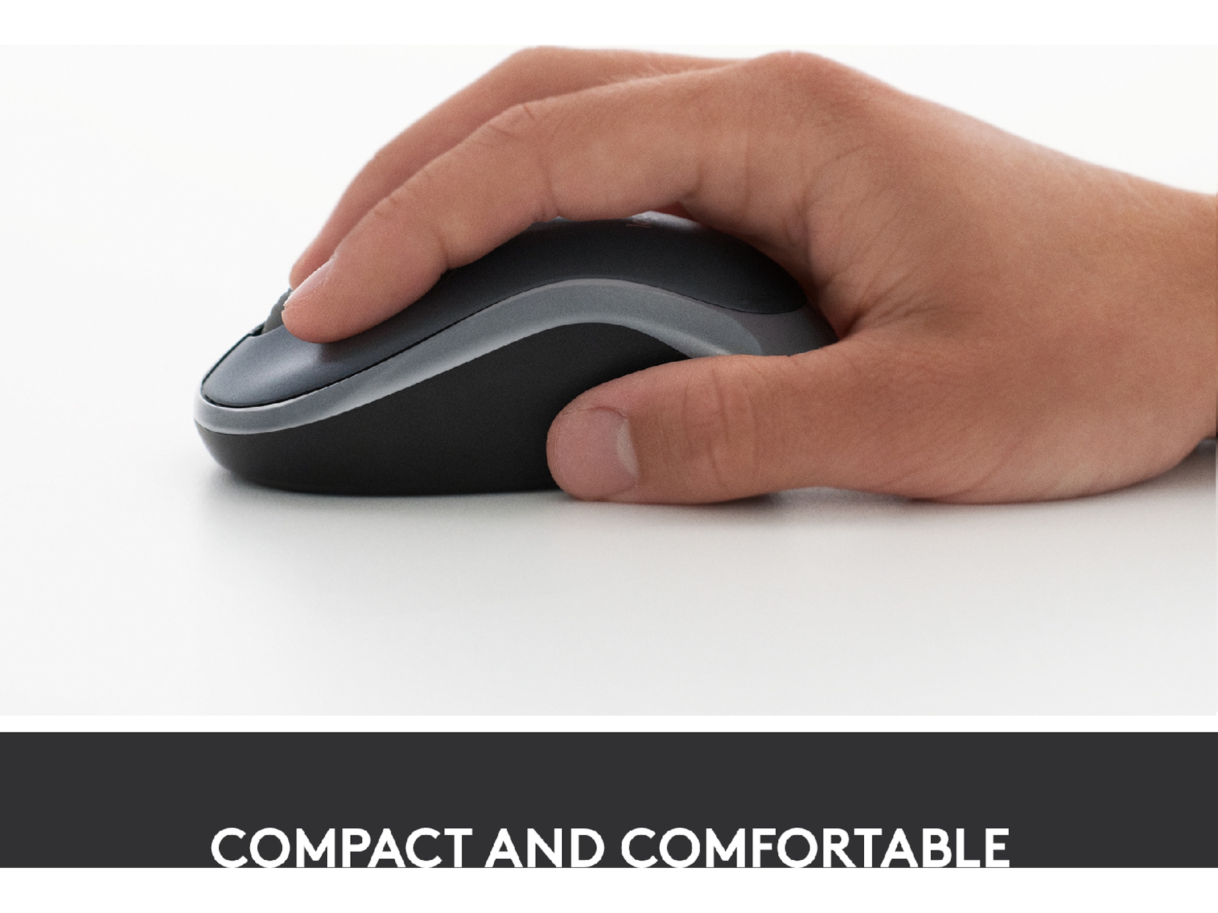 Logitech M185 Trådlös Mus Swift Grey Mus