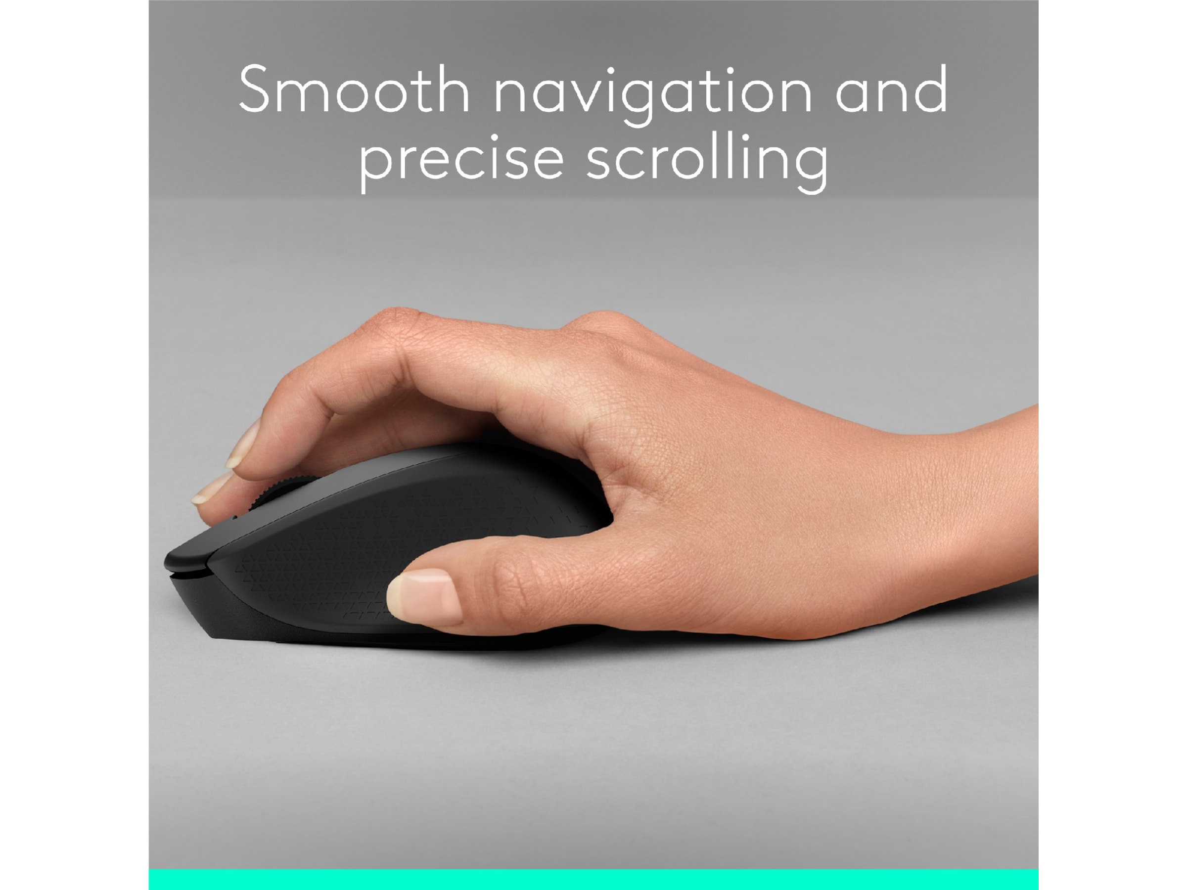 Logitech M330 Silent Plus Trådlös PC mus (svart) Mus