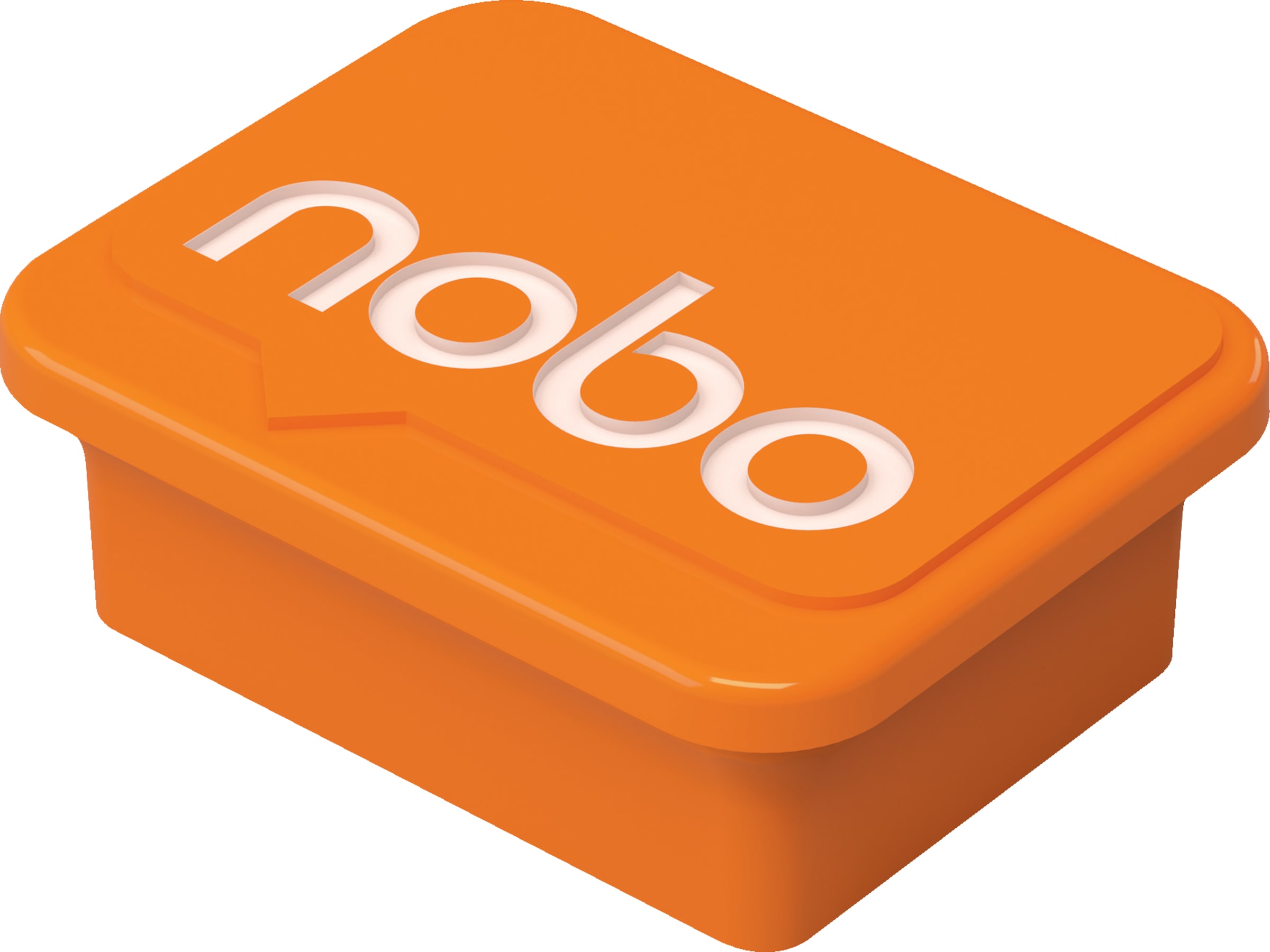 Nobo Magneter Whiteboard 18x22 mm, orange (4 st) Whiteboards