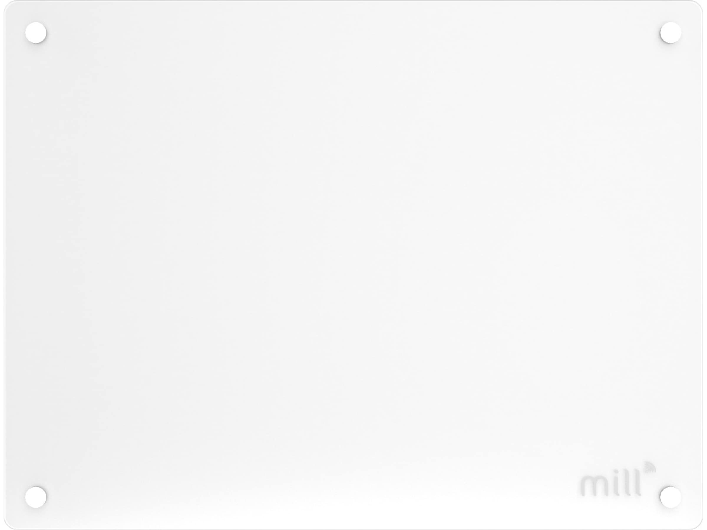 Mill Glas WiFi Gen 3 Panelelement 400W  (vit) Panelelement