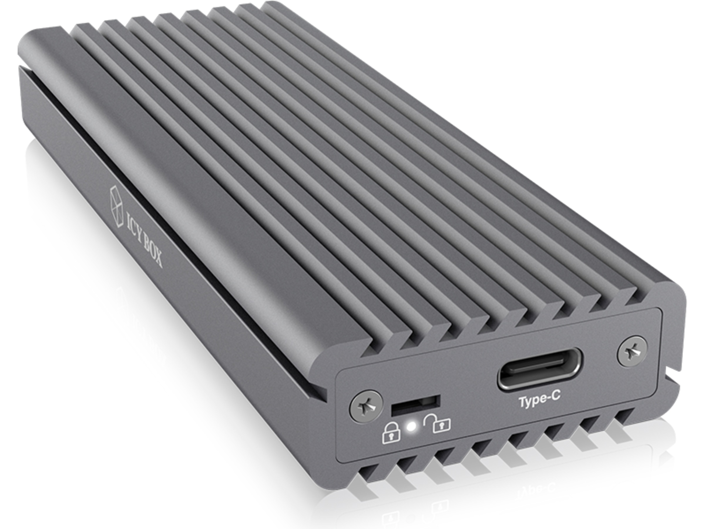 ICY BOX External Type-C enclosure for M.2 Hårddisk