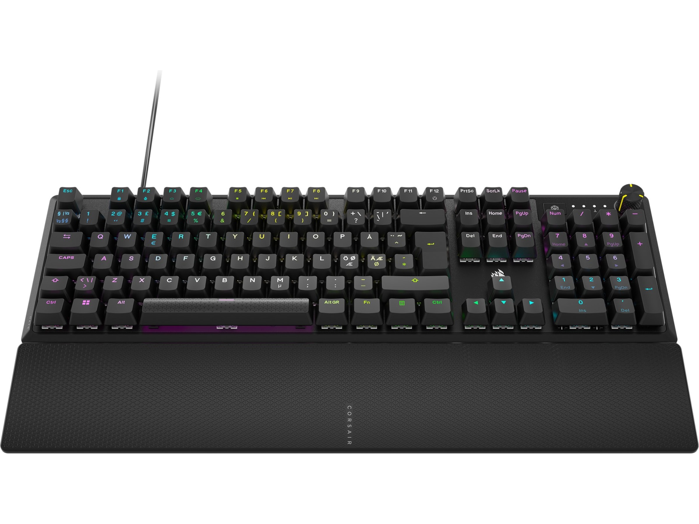 Corsair K70 Core RGB gamingtangentbord (svart) Gamingtangentbord