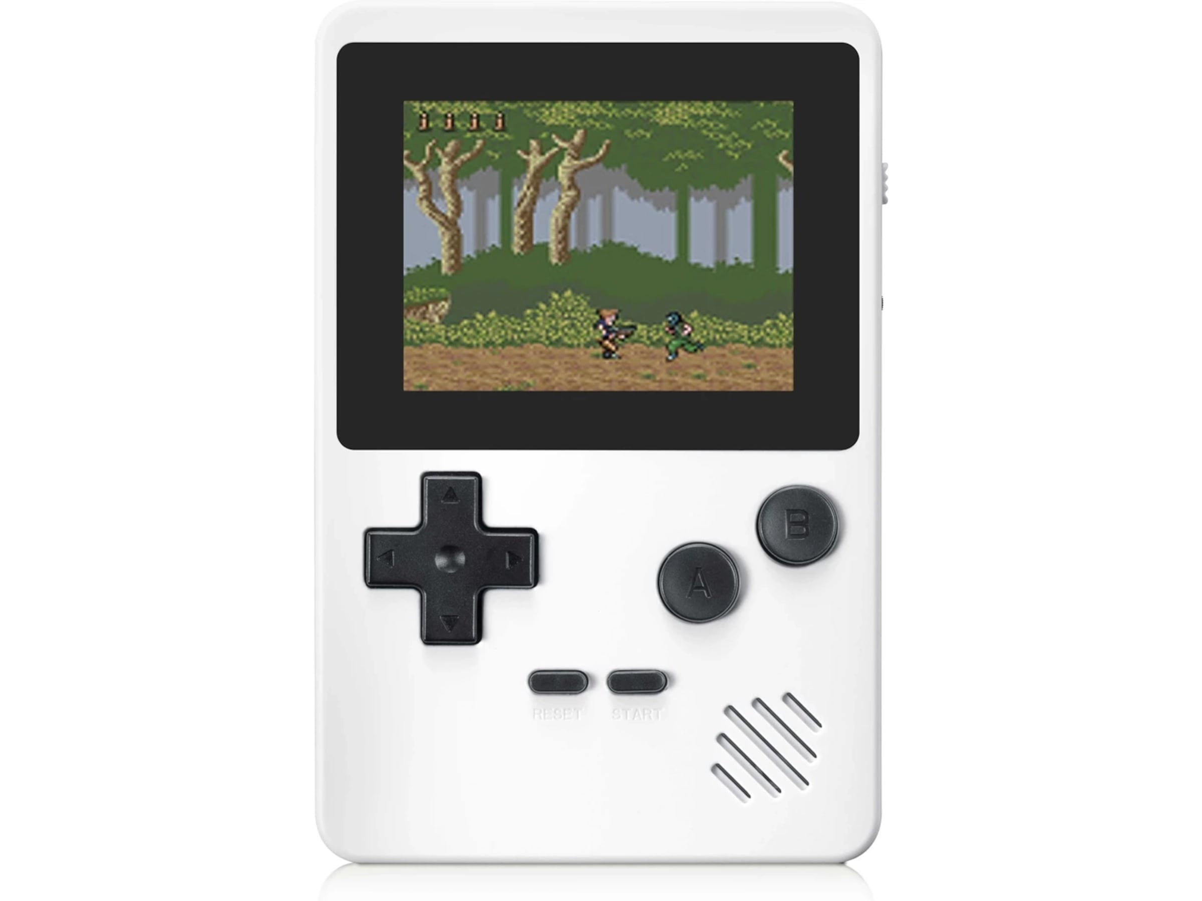 Gaming Tech CT-885 8-bit portabel spelkonsol (vit) Handhållna spelkonsoler