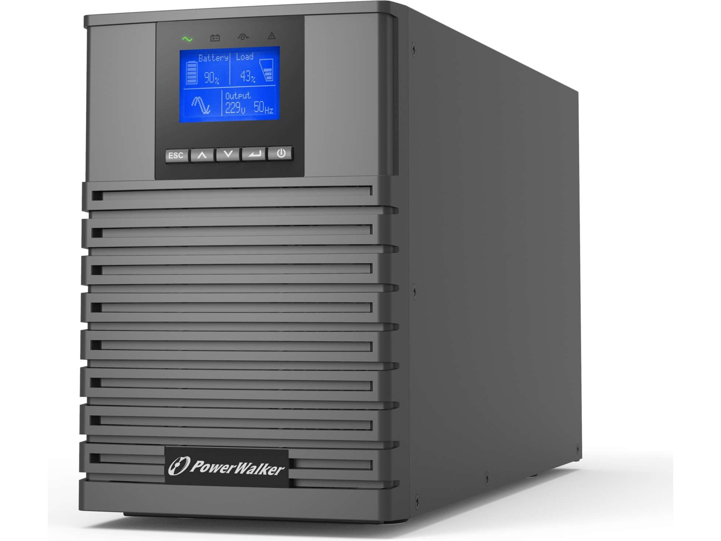 BlueWalker PowerWalker VFI 1000 ICT IoT UPS och UPS-batteri