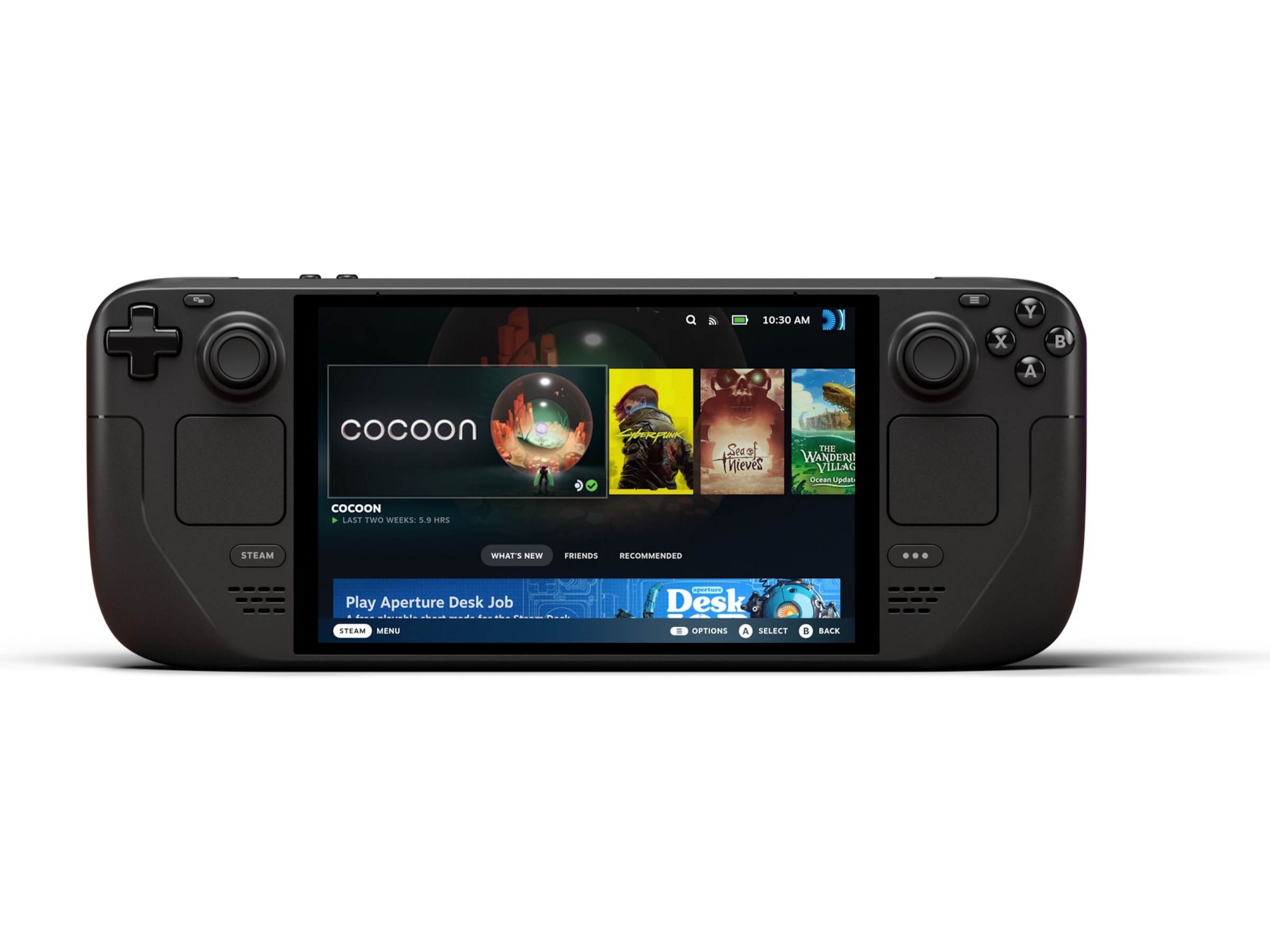 Valve Steam Deck 512GB konsol OLED (UK) handhållen spelenhet Handhållna spelkonsoler