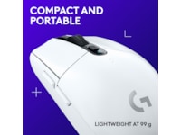 Logitech G305 Lightspeed Trådlös Gamingmus (vit) Gamingmus