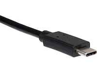 USB-C till USB-B kabel 2m (svart) USB-kablar