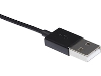 USB A 2.0 male to Lightning male kabel svart 2m USB-kablar