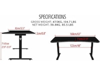 Arozzi Arena Gaming Desk (röd) Gamingdesk
